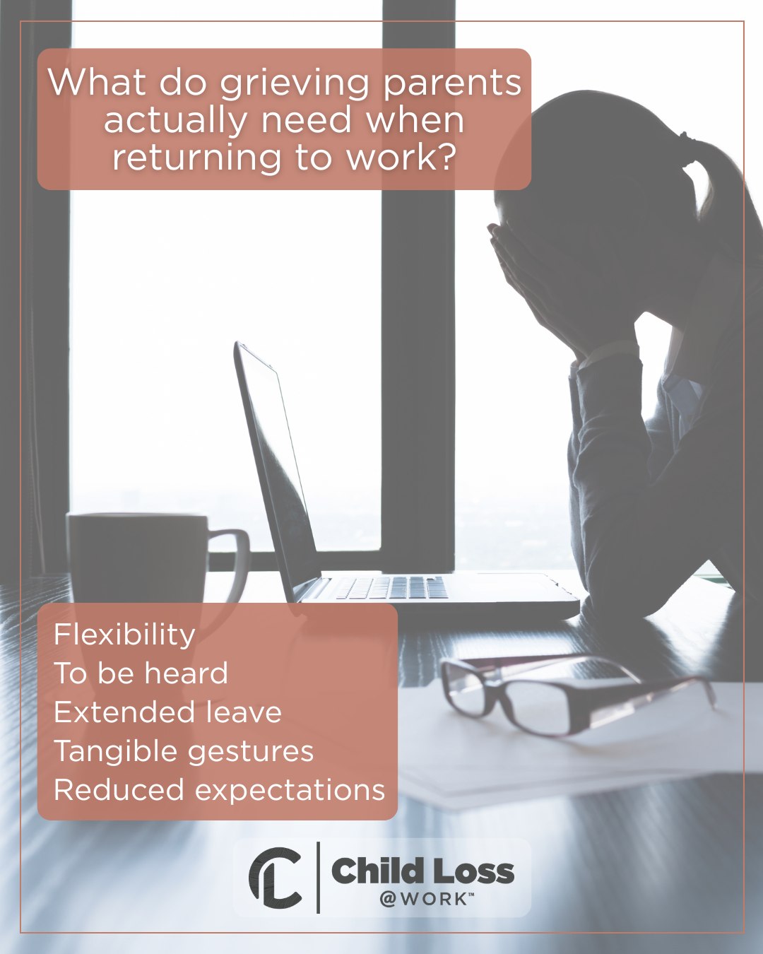 When a grieving parent returns to work after the loss of a child, they’re not “back to normal.” They continue to carry that loss and navigate their grief for months and years to come.
In a recent survey we conducted on parents’ return to work, they shared needs of flexibility, understanding, and space to grieve in a world that often expects them to move forward too quickly.
#grievingparents #childloss #griefjourney #hrbenefits #childlossatwork