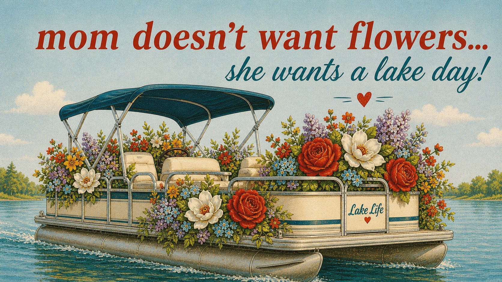 Skip the flowers this year… give mom what she really wants: a lake day ☀️💐
Now through 5/15, enjoy 20% OFF boat rentals with code MOTHERSDAY26 at checkout. Applies to new reservations only.
PLUS we’re now open 9–5 all weekend long through Sunday! With extended hours starting next week.
Book now at clintonmarina.com!