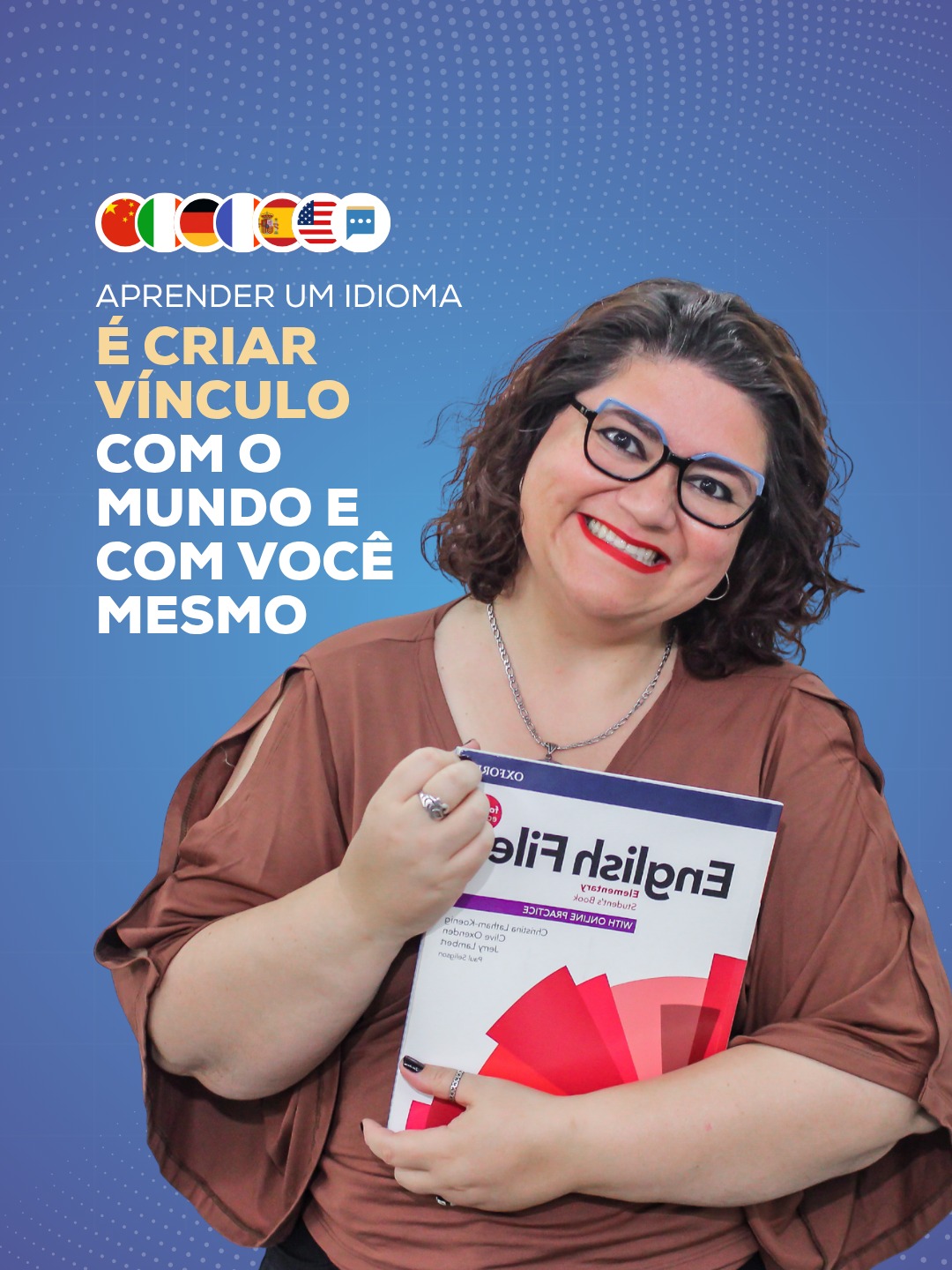 Aprender um novo idioma vai muito além de decorar regras gramaticais; é sobre criar pontes e conexões reais. Quando você se comunica em outra língua, você expande sua identidade e cria vínculos profundos com novas culturas e pessoas. 🌍
Nossa equipe está aqui para guiar você nessa jornada de descoberta e crescimento pessoal. Na ACELE, acreditamos que cada nova palavra aprendida é uma porta que se abre para o seu futuro.
Conecte-se na ACELE! ✨
#AceleIdiomas #EquipeAcele #Aprendizado #Cultura #Conexão