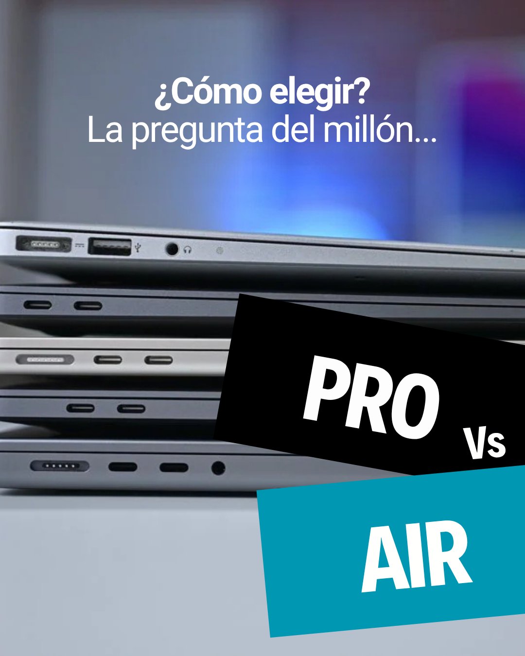 ¿Air o Pro? 🤔 La pregunta del millón...
Hoy te traemos una guía para que elijas la Mac perfecta para vos 👇
📌 AIR = Portabilidad, silencio, batería eterna
📌 PRO = Potencia bruta para trabajo profesional
Y si buscás potencia sin gastar de más... ¡Tenemos MacBook Pro 15" A1990 (2018-2019) en stock! 💻
✅ i7/i9 de 6-8 núcleos
✅ Hasta 16GB RAM
✅ Radeon Pro dedicada
✅ Todas revisadas con garantía
📍 Virrey Arredondo 3194, Colegiales
📲 Consultanos por WhatsApp
#SalvaCorp #MacBookAir #MacBookPro #A1990 #AppleUsados #ServicioTecnicoApple #Colegiales #CABA #ComprarMac #ReparacionMac #TechArgentina #AppleBuenosAires #UsadosGarantia
