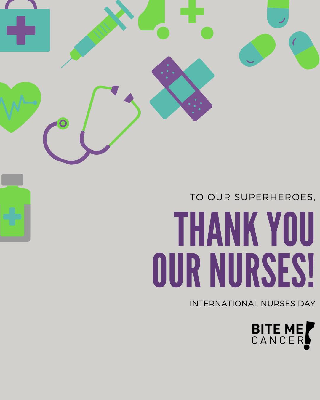 Happy International Nurses Day to the real superheroes!
Thank you to the nurses who somehow manage to be caregivers, advocates, problem-solvers, therapists, cheerleaders, and miracle workers — often all before lunch. Your compassion, strength, humor, and endless dedication make an impact every single day for patients and families everywhere.
Today we celebrate YOU and all that you do! 💚