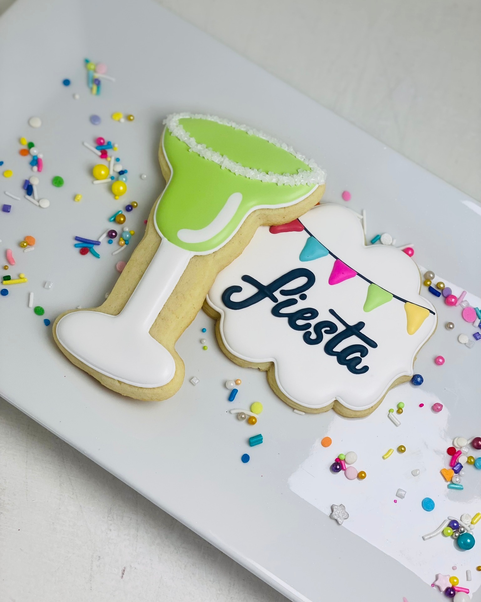 Happy Cinco de Mayo!
We have these Cinco de Mayo themed cookies available in a 2-Pack! Perfect to share with friends for your celebration today. Don't forget to have your sugar after your spice!
Shop in-store or Online at: Ordersweets.net
Tags: Indy Bakery, Small Business, Indianapolis Cookies, Custom Cookies
#smallbusinesses #indianabaker #customcookies #cincodemayo