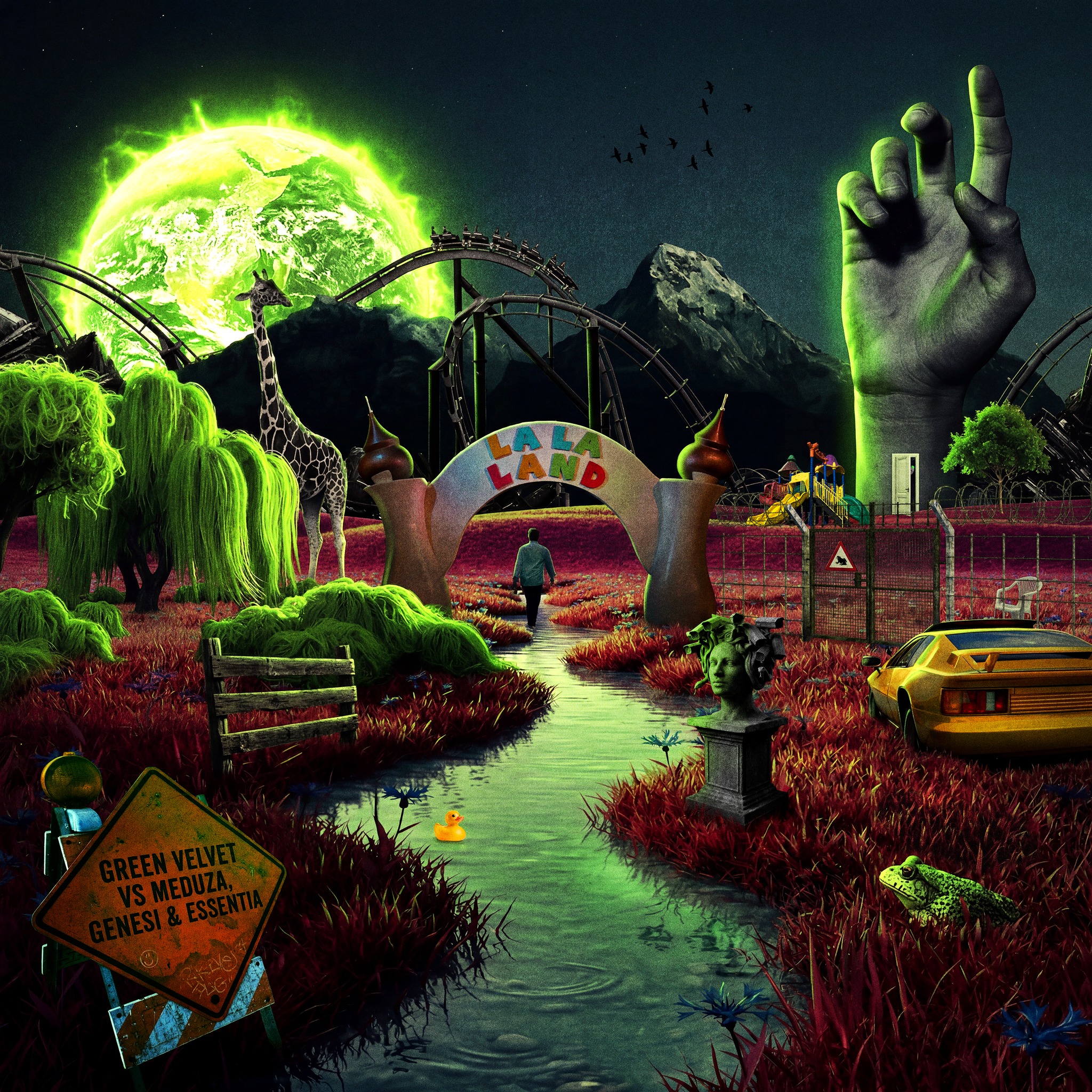 Green Velvet VS Meduza, GENESI & Essentia - La La Land
A timeless voice, reloaded 🔊
@officialgreenvelvet joins @meduzamusic, @genesiofc & @essentia_ofc to bring La La Land back to the floor - bigger, sharper, and built for now. Playful bass, crisp drums, and pure club energy. Same iconic hook, new era heat.
On promo / out now via @brokerecords