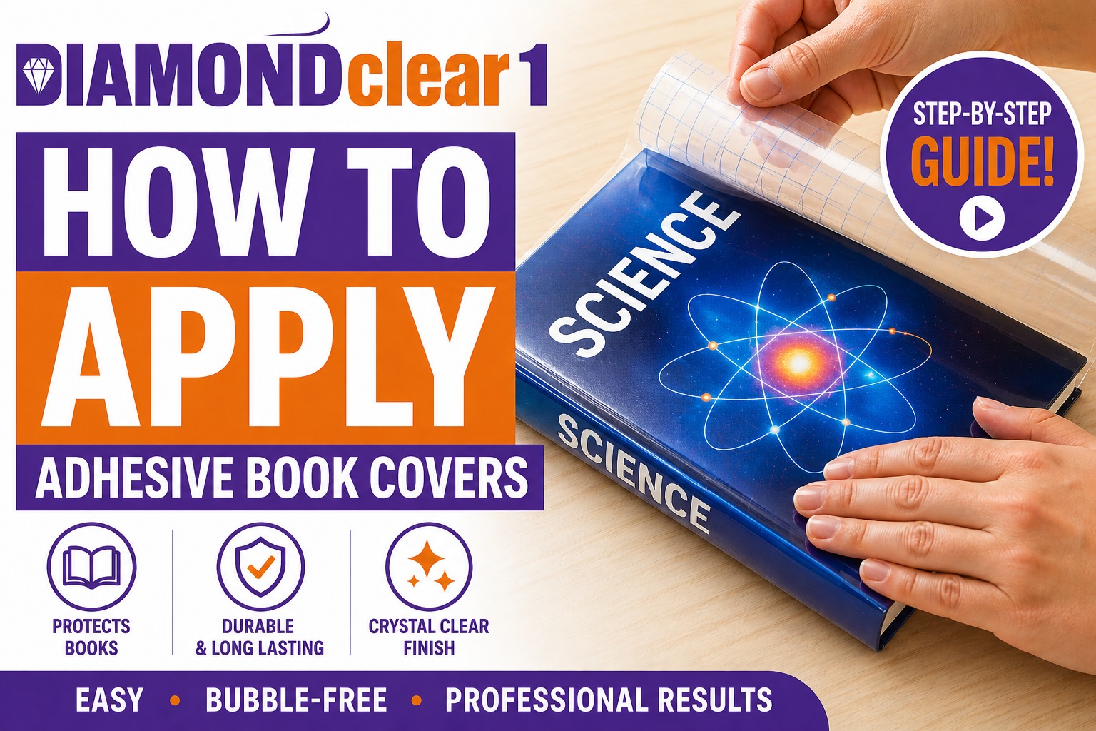 Step-by-step, easy-to-follow instructions on how to cover a book with DIAMONDclear 1 are now available to watch:
https://youtu.be/jX8aYVViaqA?si=zVYumghfdxiYR88O
#BookCovering #BookCare #BookProtection #SchoolSupplies