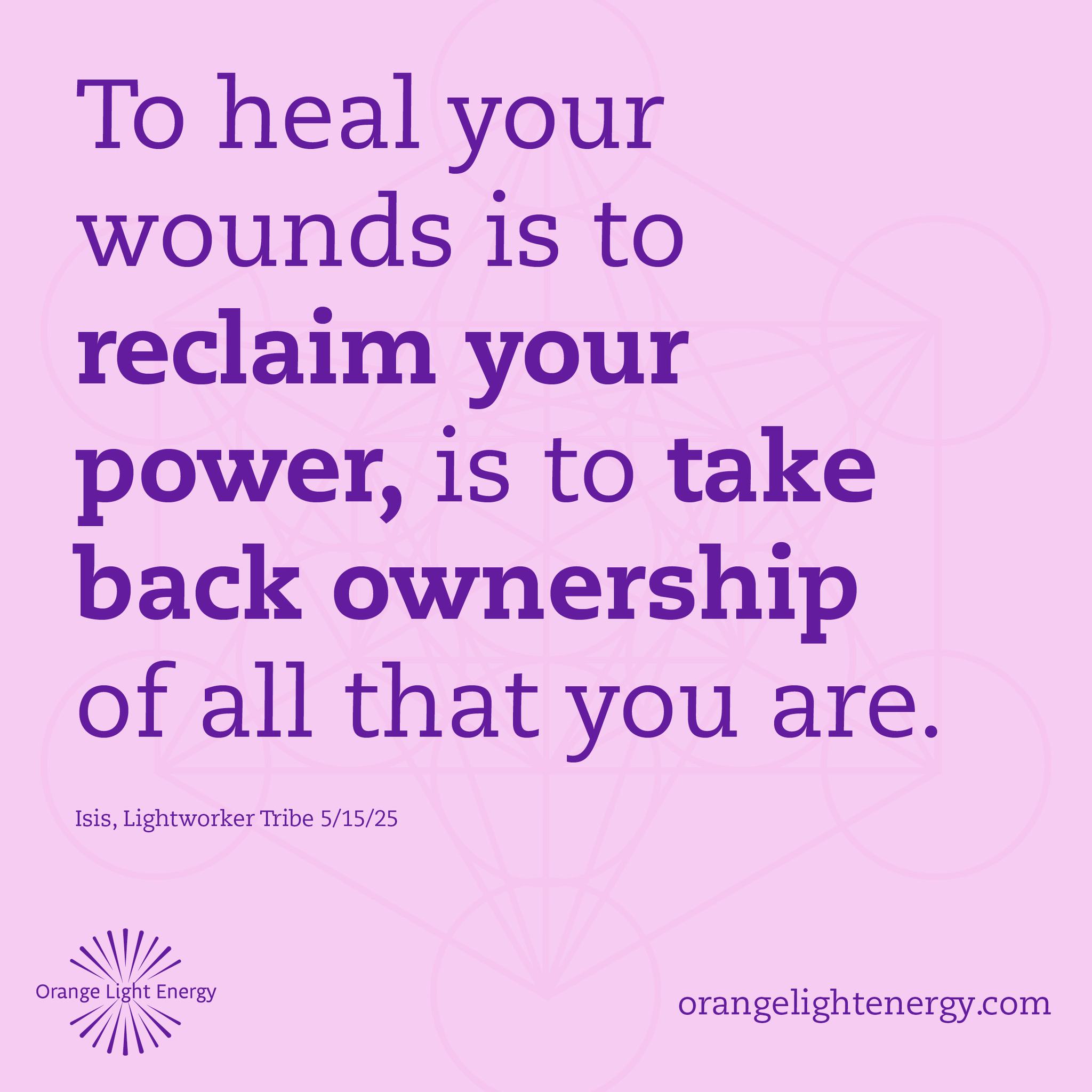 "To heal your wounds is to reclaim your power, is to take back ownership of all that you are."
~Egyptian Goddess Isis
✨Are you looking for your Lightworker Tribe? Come check out our Patreon community:
https://www.patreon.com/OrangeLightEnergy
✨ How can we support you on your healing path?
https://www.orangelightenergy.com/our-services
#orangelightenergy #isis #healing