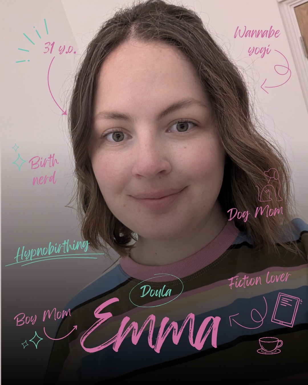 Heeeeey, I haven't introduced myself here in a while...I'm Emma 👋
31 year old birth nerd, dog Mom, boy Mom, wannabe yogi, fiction lover and tea addict ☕📚
I'm a hypnobirthing instructor of 4 years and doula based in Staffordshire (also covering some of West Midlands) and I am SO passionate about helping pregnant women and their partners feel calm, informed and even excited about birth.
Whether you're hoping for a home water birth, hoping to get your head around our maternity system or worried about giving birth, I'm here for all of it!
If we haven't met yet, drop a 💛 below and tell me...are you expecting, or just here for the birth content? Either way, I'm so glad you're here!
#hypnobirthing #doula #birthpreparation #hypnobirthingstaffordshire #doulastaffordshire #positivebirth #empoweredbirth #lovebirth