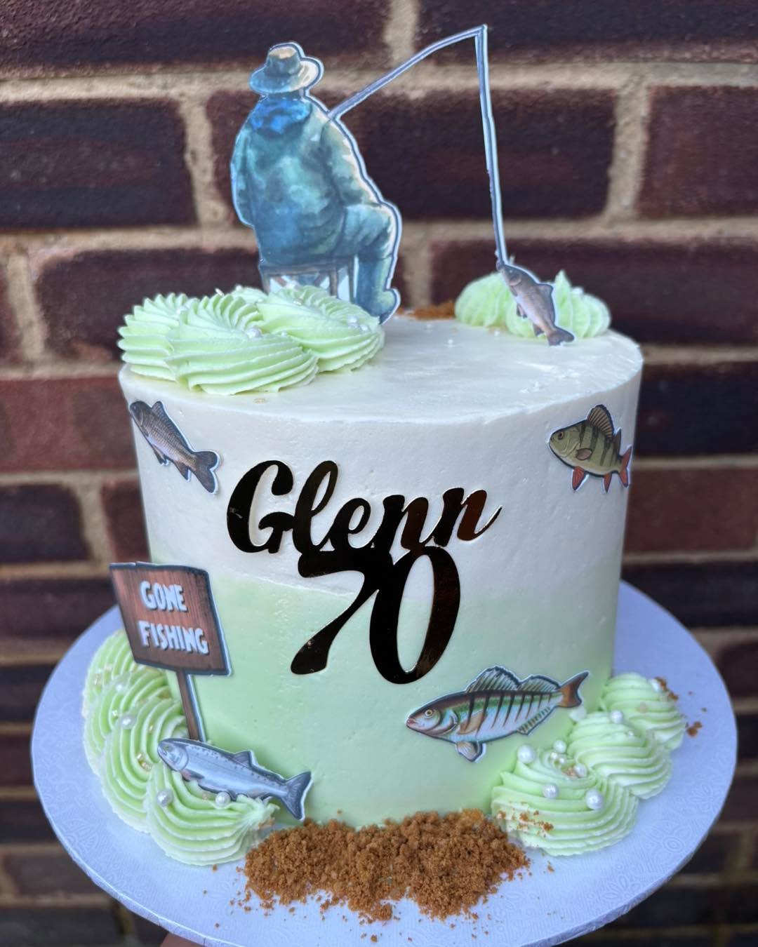 Reeled in something special for Glenn’s big 7-0 🎣💚
This fishing-themed celebration cake was the perfect catch for a milestone birthday!
Hope your day was full of great memories, good laughs, and maybe even a few big catches! 🐟✨
#FishingCake #BirthdayCake #70thBirthday #CustomCakes #CakeDecorating #ButtercreamCake #FishingTheme #CelebrationCake #CakeArt #BirthdayCelebration #CakeBusiness #CustomBirthdayCake #BakersOfInstagram #CakeInspiration #MadeWithLove