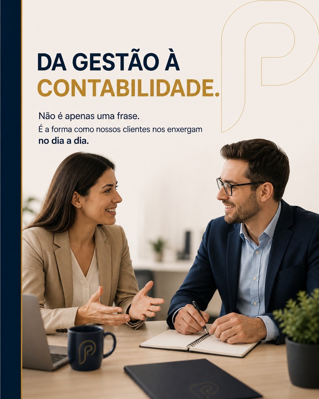 Quando dizemos que vamos da gestão à contabilidade, não é apenas uma frase...
É a forma como nossos clientes nos enxergam no dia a dia. Quando precisam decidir se vale a pena contratar mais um funcionário, abrem o WhatsApp da Pauleski. Quando o cliente atrasa pagamento e o caixa aperta, abrem o WhatsApp da Pauleski. Quando aparece uma oportunidade de investimento e a dúvida é se a empresa aguenta, abrem o WhatsApp da Pauleski.
Não é porque cobramos por consulta avulsa, é porque a relação não foi montada para ser pontual. Foi montada para você ter alguém ao lado quando a decisão chega.
Contabilidade boa não é a que entrega o balancete no prazo, é a que está ali quando o empresário precisa pensar em voz alta com alguém que entende dos números dele.
Esse é o nosso jeito de trabalhar.
☎️ (51) 3094-0477
📍Porto Alegre: R. Dr. Mário Totta, 663 - Loja 04 - Tristeza.
📍 Garopaba: R .Viúva Maria Antônia dos Santos, 976 Loja 5 - Centro
TC/RS 71.658