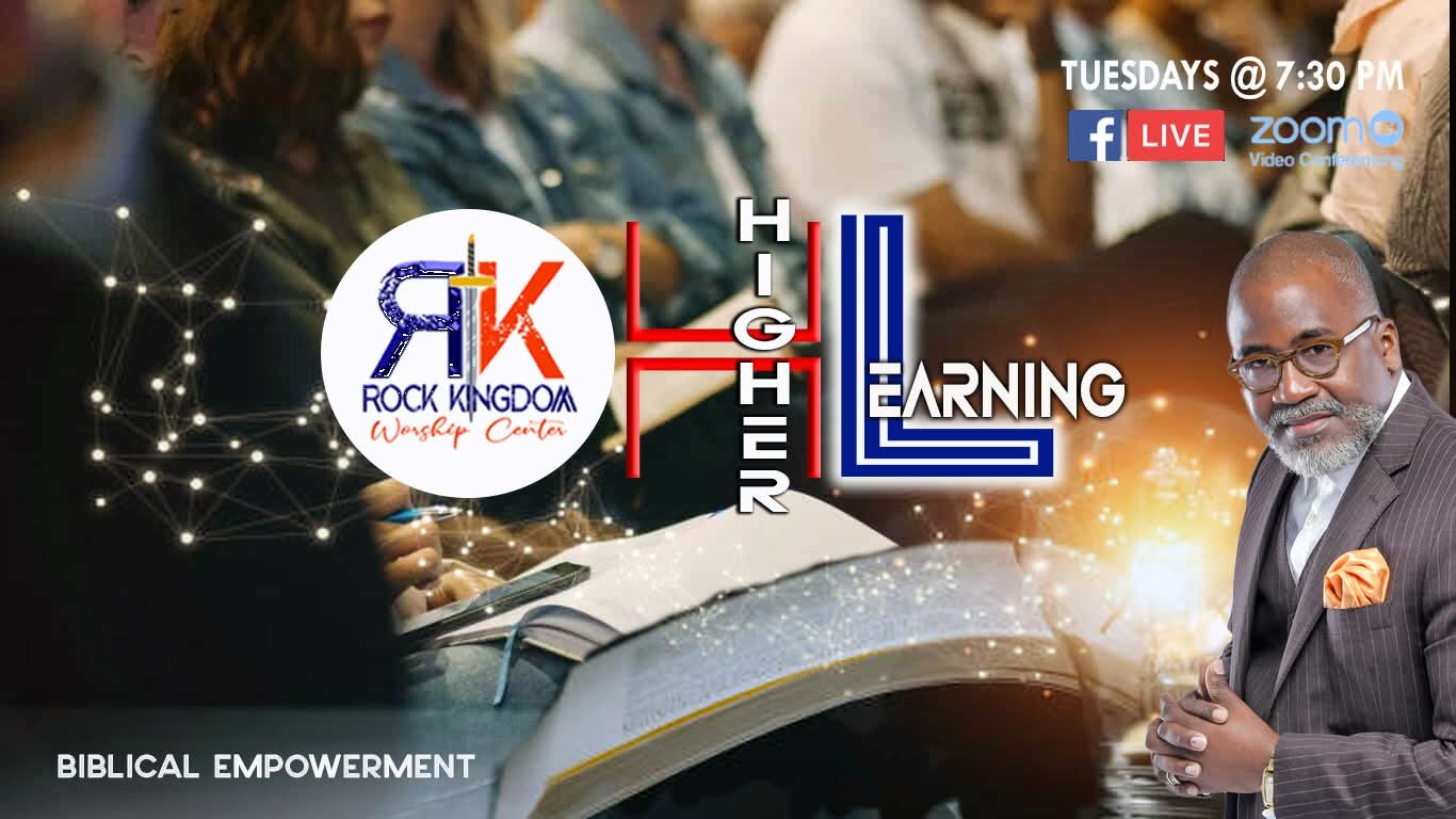 Join us tomorrow evening for Higher Learning Biblical Empowerment. We will continue our study on 'The Power of Purpose'. #RockKingom #RKWeEmpower #PastorDCS