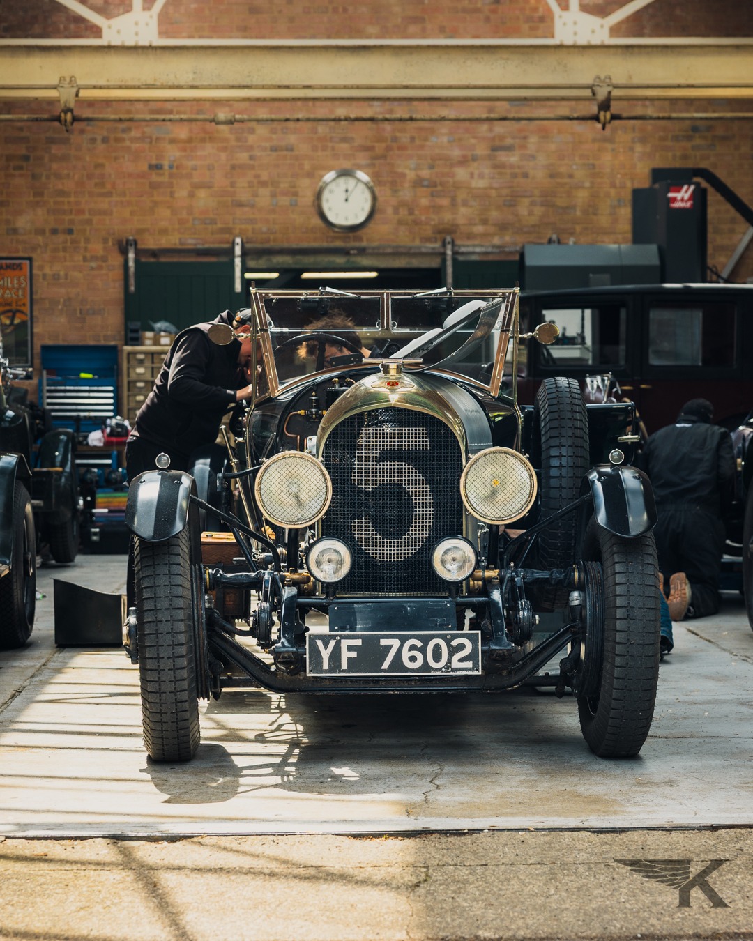 Bentley YF7602 back in the workshop following a successful run on the recent Flying Scotsman Rally.
Now undergoing post-event checks and ongoing maintenance ahead of a busy summer of regular use with its owner, Tomas – exactly the sort of life these cars were built for.
The car carries a growing collection of rally plaques documenting events including the Flying Scotsman and Peking to Paris, alongside an invitation-only Benjafield Racing Club badge awarded following Tomas’ endurance rally exploits. Next on the horizon is the Gaucho Rally.
The plaques are fitted to a wooden toolbox inspired by early Bentley competition cars, alongside a dash-mounted cast St Christopher badge reserved for our major builds and restorations. Both the toolbox and St Christopher were made in-house at Kingsbury.
Built for sustained rally use, the car also runs a bespoke cleanable RamAir filter system developed specifically for long-distance endurance events and extreme conditions.
Enjoyed often and carefully maintained, this car is continually evolving through use.
#Kingsbury #KingsburyRacing #FlyingScotsmanRally #HistoricRallying