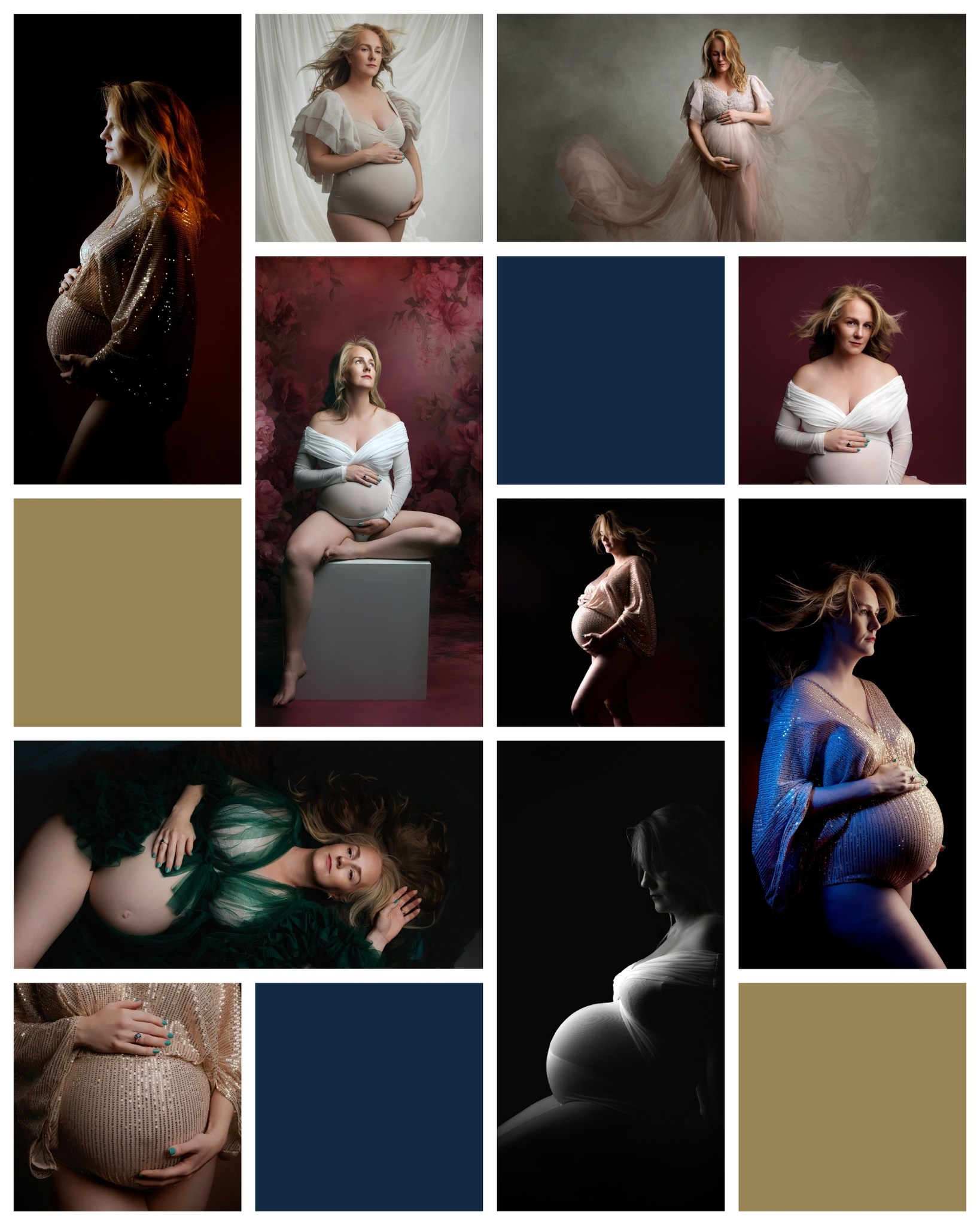 Maternity photography, but make it dramatic, artistic and a little bit magical.
These sessions are all about celebrating this strange, beautiful, powerful chapter before everything changes.
You don’t need to know how to pose. You don’t need to feel camera confident. I’ll guide you through the whole session, from styling and fabrics to flattering angles and lighting.
Every single item of clothing shown here is available to use in the studio, including the dresses, fabrics, wraps and sparkly pieces. So you don’t need to worry about buying something special just for your shoot.
My maternity photoshoots take place in my Portishead studio, near Bristol, with gowns, fabrics and dramatic studio lighting available to create something that feels personal, timeless and a little bit special.
Best photographed around 30-36 weeks.
Maternity photographer based in Portishead, Bristol.
