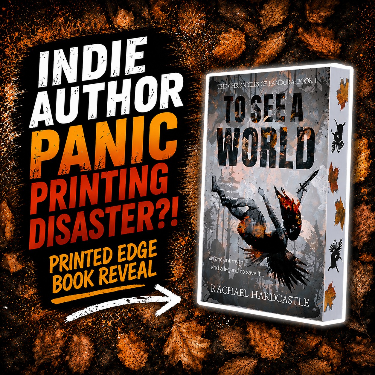 In this chatty indie author vlog, I finally unbox a printed-edge edition of To See a World from my fantasy series The Chronicles of Pandora. Honestly… I was nervous to open it! 😳
After serious printing problems with my previous proof copies, I ordered a new author copy through Amazon KDP to see whether the special edition paperback was finally ready for release day.
WATCH HERE: 👉https://tinyurl.com/22j5pay2 👈
Catch up on this printing nightmare in time for my next update, May 15th 2026!
If you enjoy this video, please LIKE and SUBSCRIBE to my channel. 🙏
Check out the standard Kindle/Paperback edition HERE: 👉 https://tinyurl.com/mup2cc6s👈
#PrintedEdgeBooks #PrintedEdges #SprayedEdges #SpecialEditionBooks #BookUnboxing #FantasyBooks #FantasyAuthor #IndieAuthor #AuthorVlog #SelfPublishing #AmazonKDP #IngramSpark #BookPrinting #CollectorEdition #PaperbackBooks #FantasySeries
