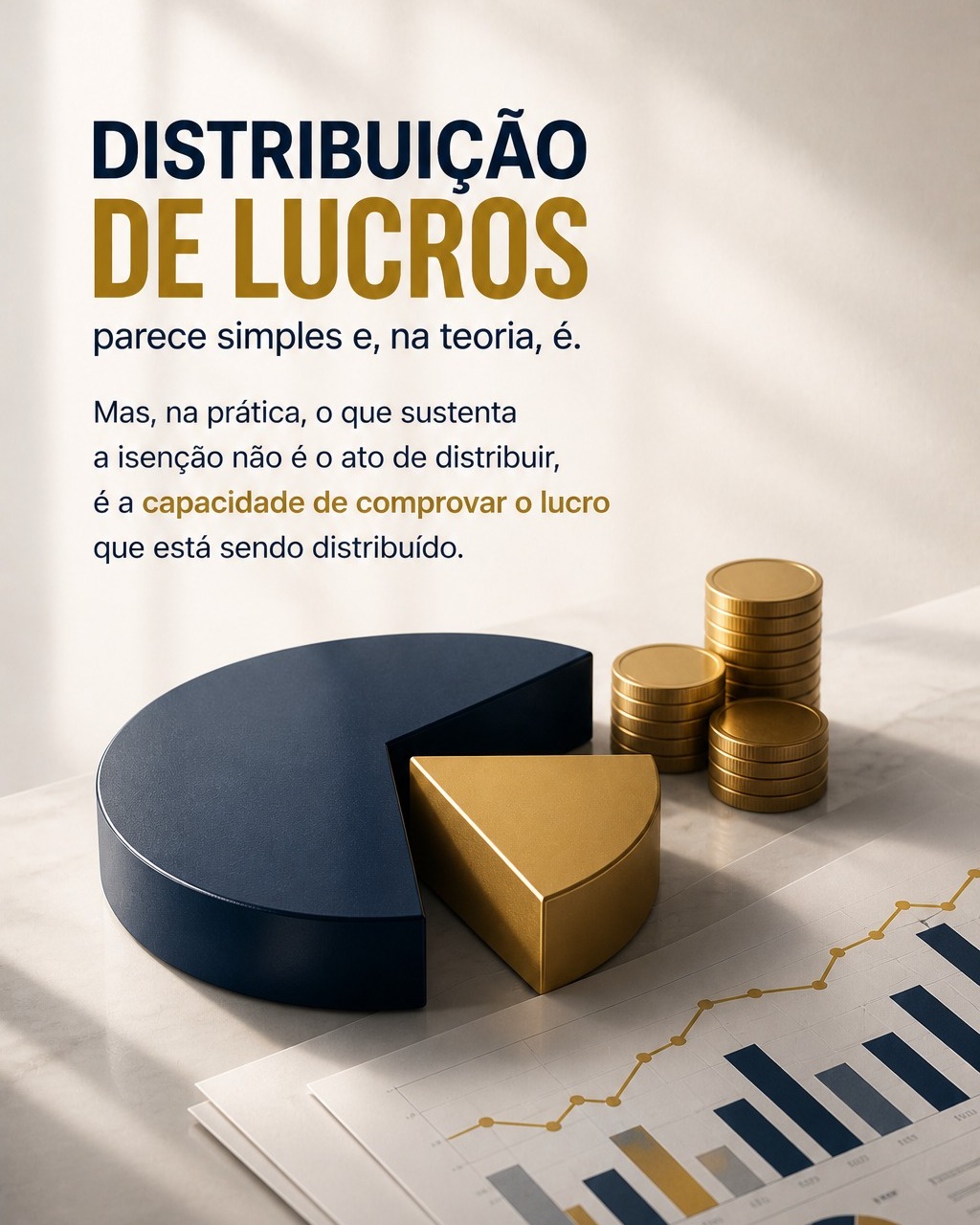 Distribuição de lucros parece simples e, na teoria, é.
Mas, na prática, o que sustenta a isenção não é o ato de distribuir, é a capacidade de comprovar o lucro que está sendo distribuído.
Boa parte dos problemas em fiscalização não acontece por erro intencional, mas por falta de estrutura contábil que sustente o que foi feito.
Sem escrituração adequada, o que era isento pode se transformar em passivo tributário.
E esse é o tipo de risco que não aparece no dia a dia, mas cobra um preço alto quando aparece.
☎️ (51) 3094-0477
📍Porto Alegre: R. Dr. Mário Totta, 663 - Loja 04 - Tristeza.
📍 Garopaba: R .Viúva Maria Antônia dos Santos, 976 Loja 5 - Centro
TC/RS 71.658