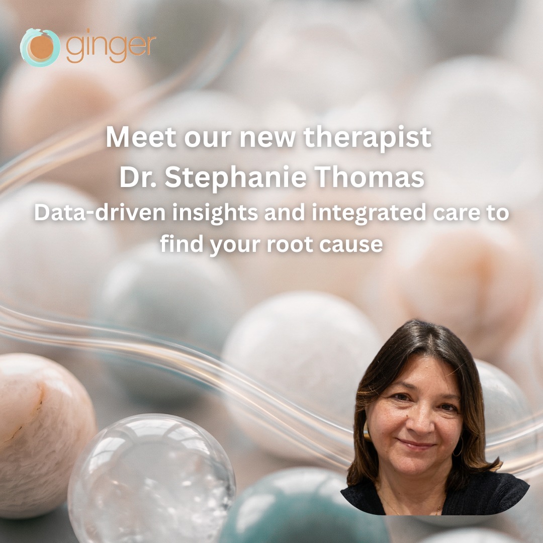 We're pleased to welcome Dr Stephanie Thomas to the Ginger team.
Stephanie is an integrative practitioner focused on root-cause work — adjunctive support for when something deeper is going on. Her focus areas include trauma release, rewiring toxic beliefs, heavy metal detox, and rebalancing the body.
She uses cutting-edge testing — Oligoscan and Bioresonance — to bring data to the conversation, helping you make sense of your health in a genuinely integrated way.
If you've been searching for someone who can join the dots, Stephanie is now booking.
#GingerNaturalHealth #StAlbans #StAlbansWellness #IntegrativeMedicine #RootCauseHealing #Bioresonance #Oligoscan #FunctionalMedicine #HolisticHealth #HertfordshireWellness
Book online or call 01727 869929 to book with Dr Stephanie.