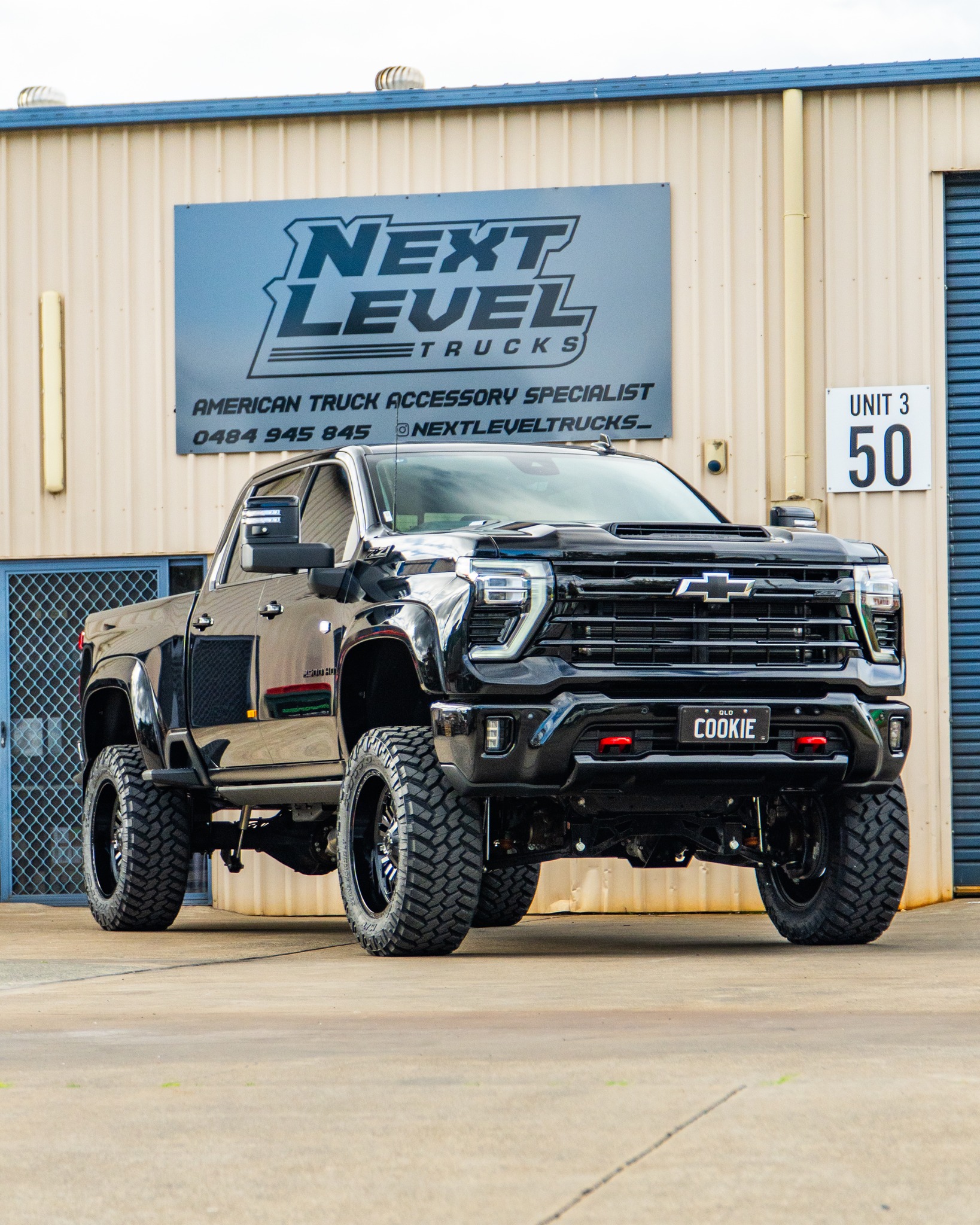 McGaughys 7" Lift on 37's FULLY ENGINEERED to suit Chev 2500
Wanting to go big, and stay engineered? Now you can. Next Level Trucks has gone through the engineering processes and testing to now bring you a fully engineered option when it comes to BIG LIFT's for the Chev 2500 HD platform.
✅ McGaughys 7 " Lift Kit
✅ Fuel Arc 22's
✅ 37 Inch Nitto Trail Grappler Tyres
✅ Bushwacker Flares Colour Coded
If this is the look and style you want, and would like to do it with proper engineering, then reach out and get in contact to talk through your options with us today.
www.nextleveltrucks.com.au
Or
Send us an inbox