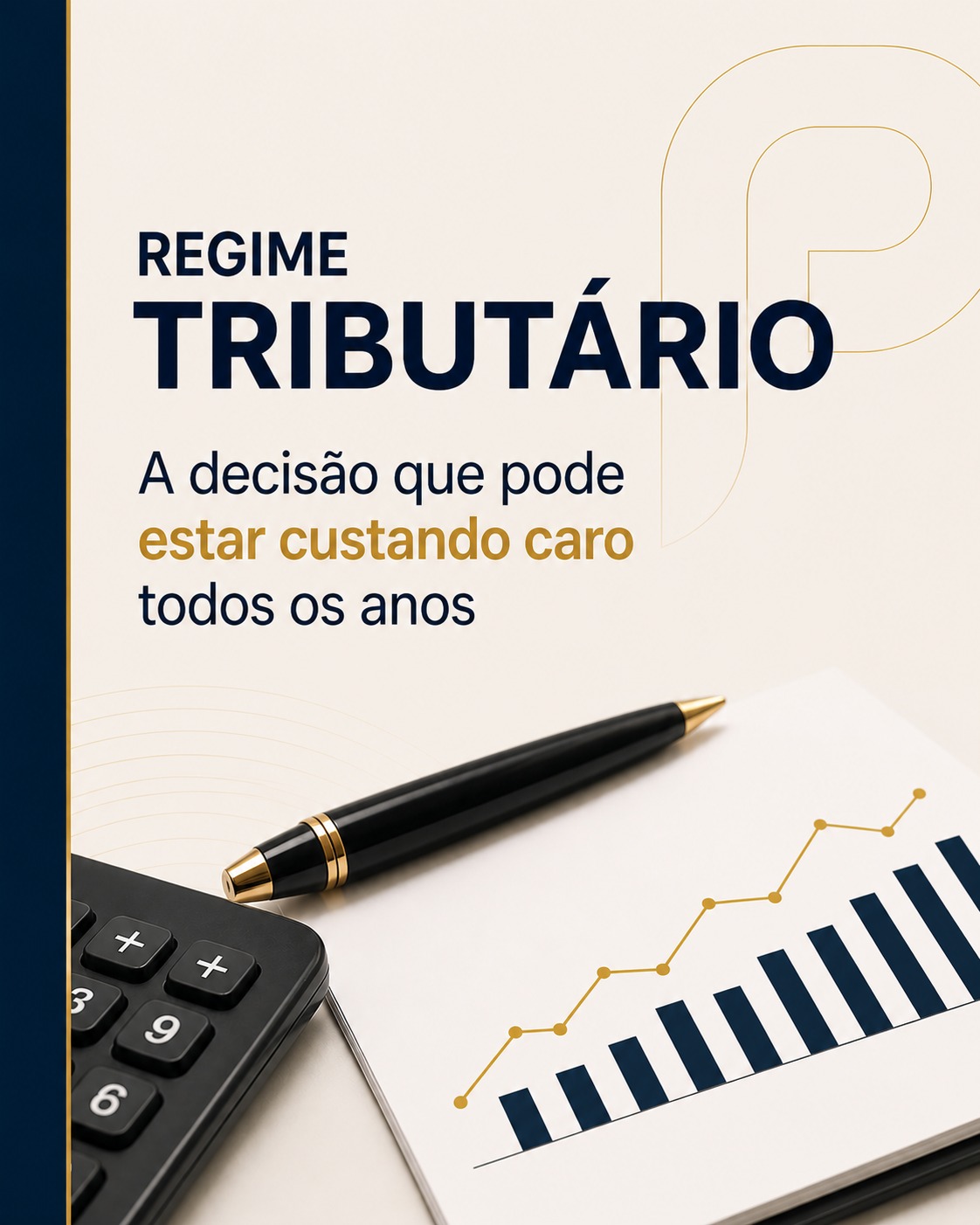 A escolha do regime tributário é uma das decisões mais caras (ou mais econômicas) que um empresário toma. E a maioria toma uma vez na vida, quando abre a empresa, e nunca mais revisita.
O problema é que a empresa muda: faturamento cresce, equipe aumenta, atividade se diversifica, margem aperta. O regime que cabia em 2022 pode estar custando dezenas de milhares de reais a mais por ano em 2026.
Nosso trabalho é olhar para esses números todo ano e perguntar: continua sendo a melhor escolha? Quando sim, fica como está. Quando não, planejamos a transição com o tempo necessário para fazer certo.
Esse é um dos pontos onde a contabilidade deixa de ser obrigação e vira proteção de margem.
Se faz mais de 12 meses que sua empresa não passa por essa análise, vale uma conversa com a nossa equipe.
☎️ (51) 3094-0477
📍Porto Alegre: R. Dr. Mário Totta, 663 - Loja 04 - Tristeza.
📍 Garopaba: R .Viúva Maria Antônia dos Santos, 976 Loja 5 - Centro
TC/RS 71.658