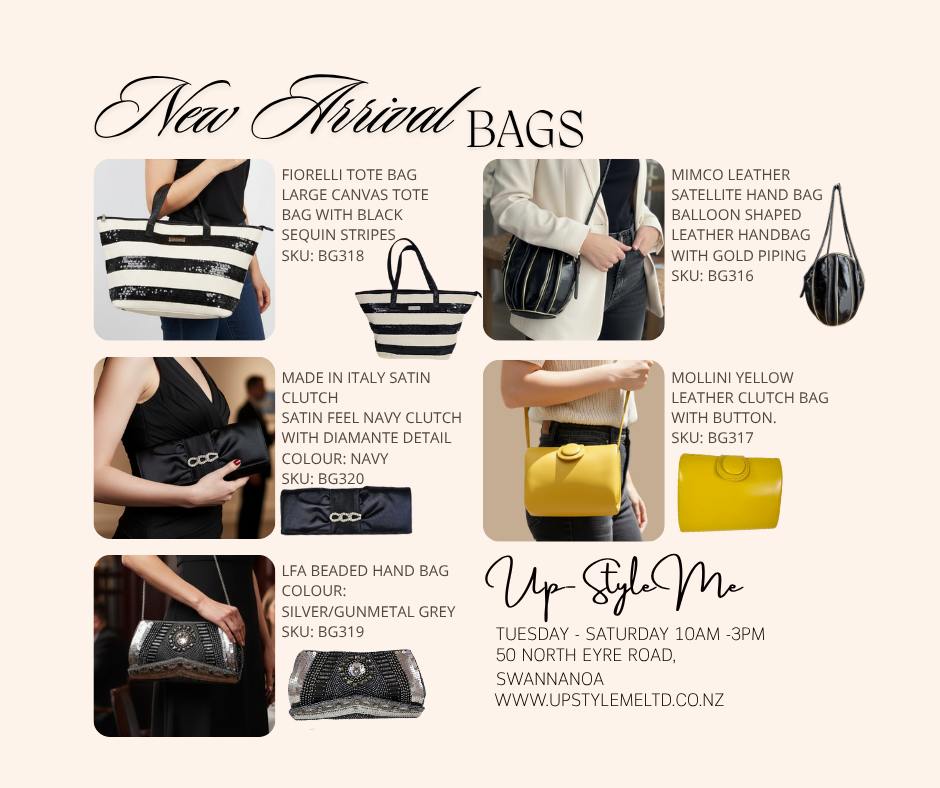 👜 NEW ARRIVALS: BAG EDITION! ✨
Your outfit isn't complete without the perfect accessory, and our latest drop of pre-loved boutique bags has just landed!
From everyday crossbody bags and spacious totes to chic evening clutches, we have a style for every occasion.
Upgrade your look sustainably with high-quality pieces that don't break the bank. These beauties unique and sell fast, so don’t wait to snap up your favorite! Come find your perfect match at Up-Style Me.
🛍️ Get your hands on them first:
📍 50 North Eyre Road, Swannanoa
🌐 www.upstylemeltd.co.nz #UpStyleMe #NewArrivals #PrelovedBags #BoutiqueShopping #Swannanoa #SustainableStyle #HandbagLovers #ShopLocalNZ #AccessoriesOfTheDay