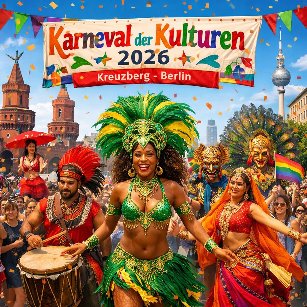 קרנבל התרבויות 2026: קרויצברג משתלטת על הקצב! 🥁🌈
הסופ"ש הכי צבעוני בשנה כבר כאן! קרנבל התרבויות הופך את ברלין לפסיפס אנושי מטורף של ריקודים, טעמים ומוזיקה מכל העולם.
מה מחכה לכם השנה?
🎭 המצעד הגדול: יום ראשון (24.5), 80 תרבויות, תחפושות מרהיבות ואנרגיה שאי אפשר להסביר במילים.
🍲 שוק אוכל עולמי: מדוכנים אפריקאיים ועד טבעוני יצירתי ב-Blücherplatz.
🎧 במות מוזיקה: סמבה ברזילאית, טייקו יפני וטכנו ברלינאי שנפגשים ברחוב.
בפוסט החדש בבלוג אני חושף את ה-"נקודה הסודית" שלי לצפייה במצעד (שם יש אוויר ונוף מעולה), ועוד טיפים של מקומיים שיחסכו לכם הרבה תורים.
אל תגיעו לקרנבל בלי לקרוא את המדריך! הקישור מחכה לכם בביו! 👆
#BerlinByShai #KarnevalDerKulturen #KdK2026 #Kreuzberg #BerlinEvents #GlobalBerlin