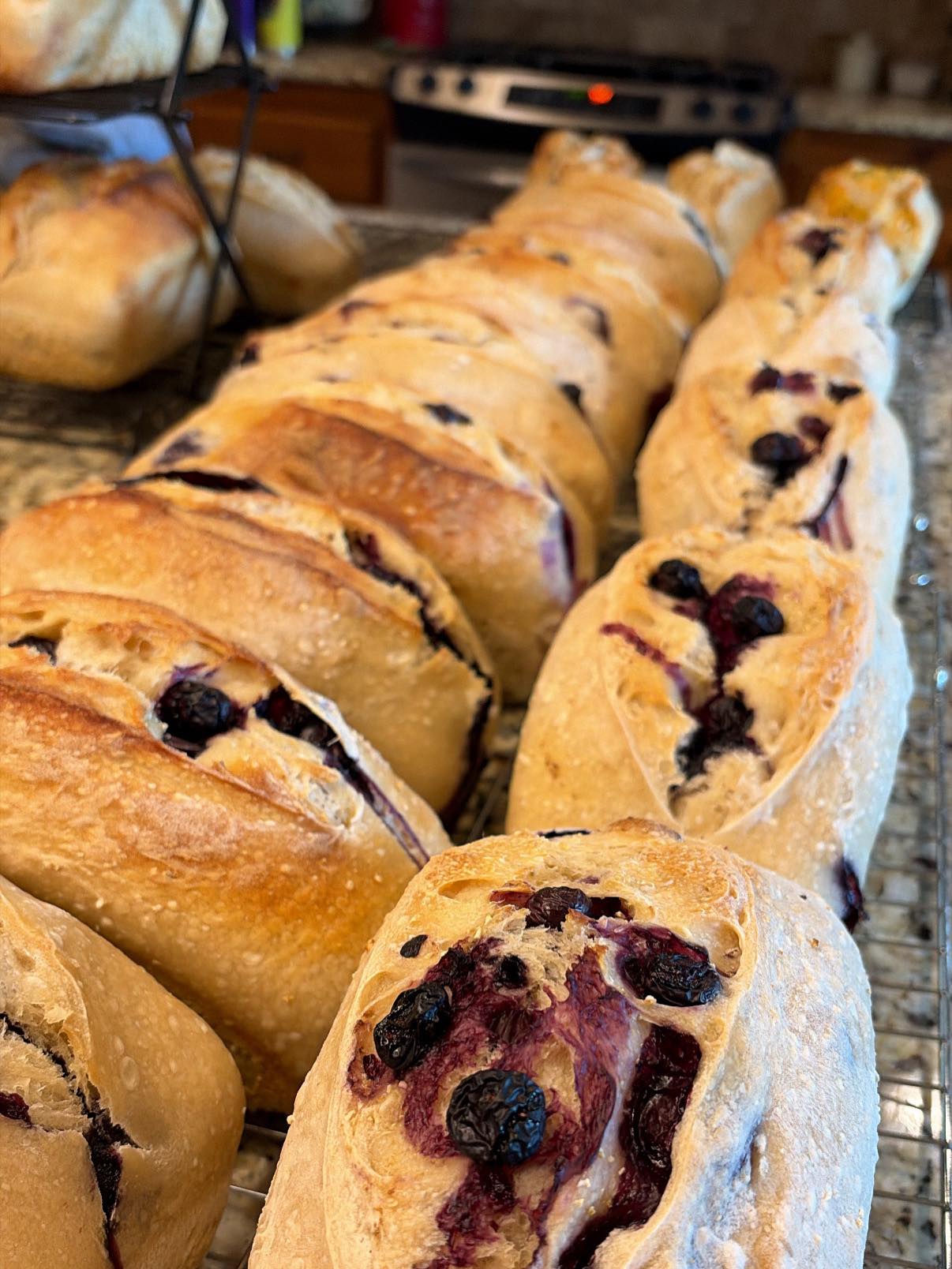 Who’s ready for the St. Gabriel Firefly Market TOMORROW?? 🎉 I’m Booth #33, come see me and grab your sourdough before it’s all gone!
I’m going to be there with ALL FOUR of my signature Cozy Bee sourdough loaf flavors:
Regular, Jalapeno/Cheddar, Rosemary/Roasted Garlic, and Blueberry/Lemon Zest!
The Market is from 4-8PM, it’s going to be gorgeous weather!! ☀️