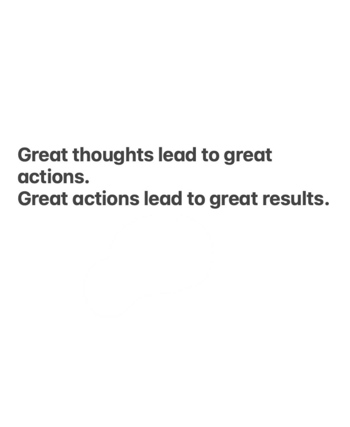Changing your mindset really can change your life.
Great thoughts lead to great actions.
Great actions lead to great results.
#MotivationMonday