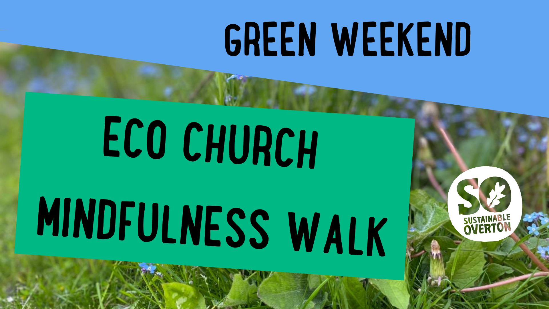 You can enjoy Eco-Church's self-guided mindfulness walk at St Mary's Church for all of Green Weekend and indeed for the rest of Green Week.
Head to St Mary's Church and find a guide sheet in the foyer!
#GreenWeekOverton