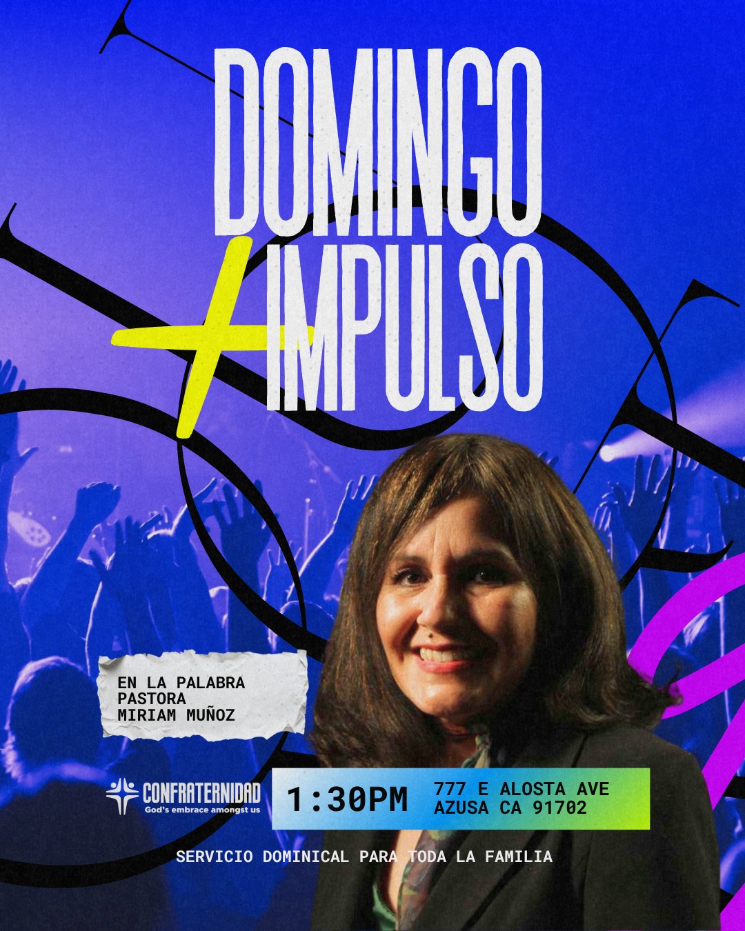 🔥 MÁS IMPULSO — Mañana Domingo 🔥
No es un domingo más.
Es un momento para volver a encender el corazón.
Este domingo nos reunimos para recibir Más Impulso:
un espacio de renovación, alineación y crecimiento en nuestra vida con Dios.
Si sientes que necesitas avanzar, reafirmar tu camino como discípulo y fortalecer tu conexión con Él… este servicio es para ti.
Ven con expectativa.
Ven con hambre espiritual.
Ven listo para dar un paso más.
📍 Campus Azusa
🕐 1:30 PM
¿Estás listo para vivir un nuevo impulso en tu fe?
✨ Comparte esta imagen con alguien que necesite este impulso y dale like para que más personas lo vean.
Síguenos y descubre todo lo que Confraternidad está preparando para ti.