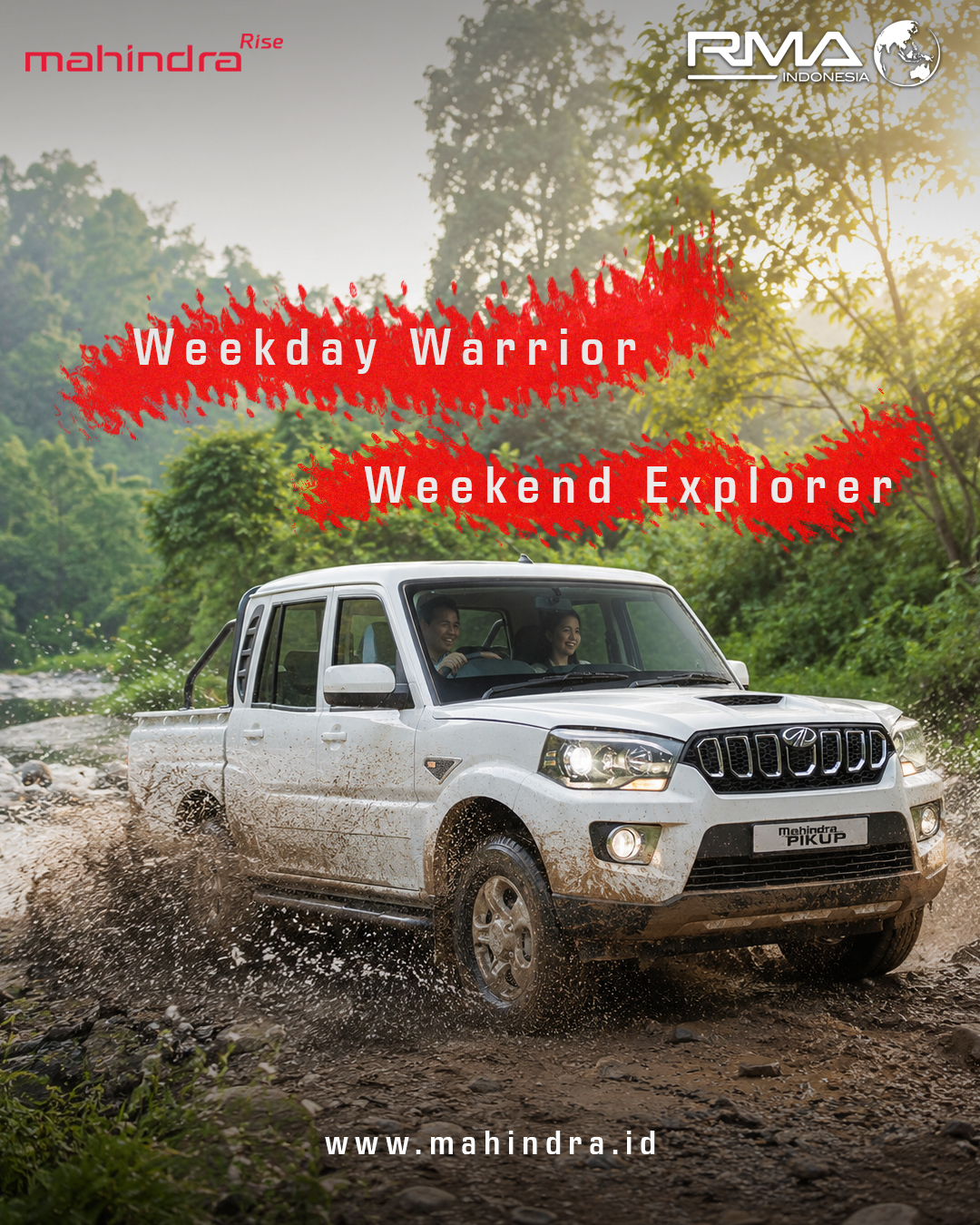 Mahindra Scorpio PikUp untuk para warrior yang setiap hari bekerja keras, membawa beban, melewati jalan berat. Di akhir pekan, Mahindra Scorpio PikUp siap menjadi explorer partner untuk berpetualang di alam terbuka. Ketangguhannya tetap konsisten di semua medan.
Mahindra Scorpio PikUp — satu kendaraan untuk kerja keras dan petualangan tanpa batas.
.
.
#MahindraScorpio #PikUpKeren #MahindraIndonesia #YourPartnerInSuccess #RMAIndonesia #mahindra4x4 #mining #plantation #farming #miningindonesia #minerals #coal #tambang #sobatenergi #ESDM #miningexpo #agriculture #agriculturelife #tipsandtrick #pertanian #perkebunan #pertambangan #fleet #fleetrental #rentalfleet #pickuprenta