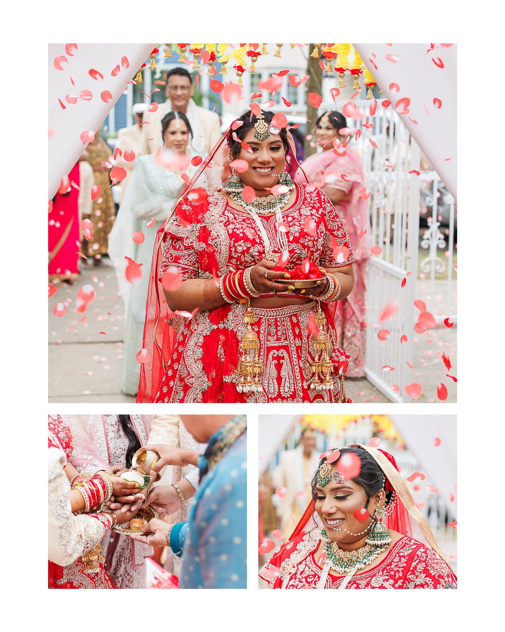 Walking into forever surrounded by love and rose petals! 🌹✨ A massive congratulations to our beautiful couple ! Capturing the pure joy and sacred moments of your morning ceremony was absolute magic. Wishing you both a lifetime of love and happiness! The full gallery is officially live. 💍❤️
@michellemaybell
@sachin_the_fishaman
#marryyouwedding #marryyouwedding #indianwedding #traditionalceremony #brideandgroom #weddingphotography #realwedding