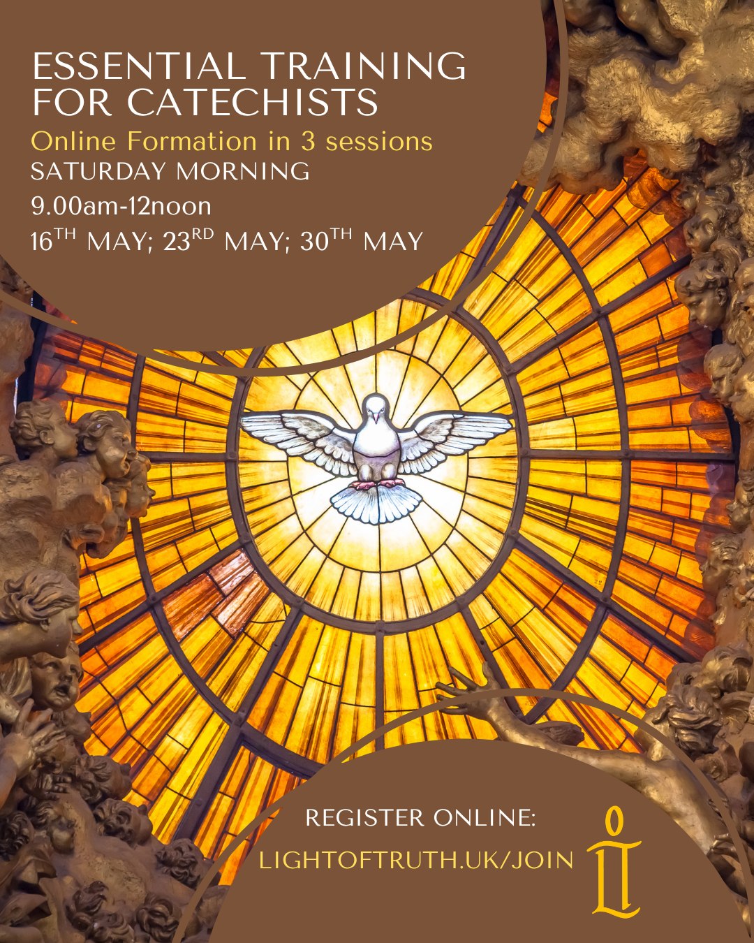 Our Essential Training for Catechists course begins tomorrow! Don't forget to register to join the sisters for 3 mornings equipping you with the fundamental principles for passing on the faith to others.
Register on the Light of Truth website: https://www.lightoftruth.uk/join
#catechisttraining #faithformation #catechesis #mission