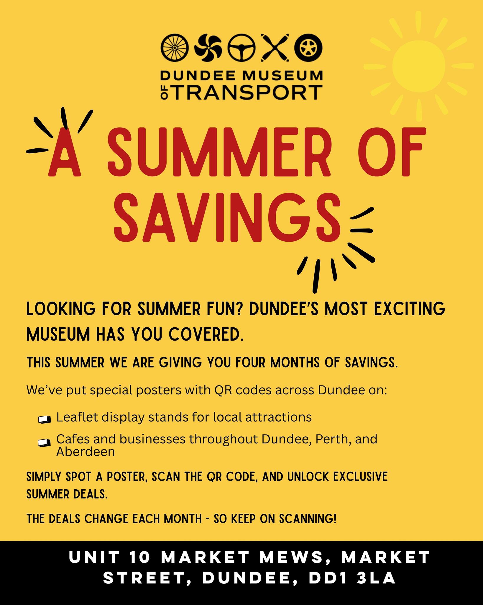 🔎 Keep your eyes peeled — a WHOLE summer of savings are popping up all over the city.