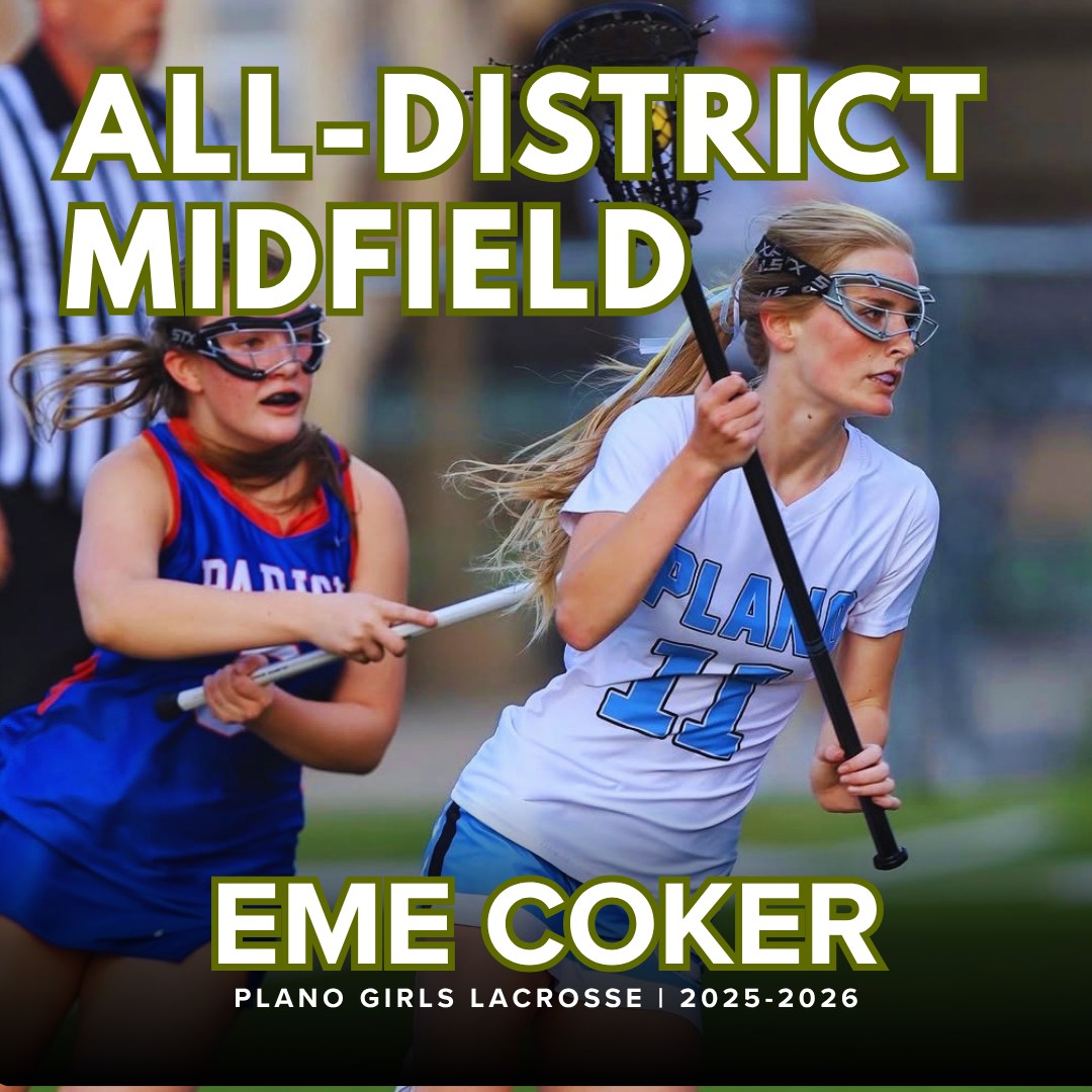 🩵🎉 Huge congrats to Eme Coker, named All‑District Midfield! Eme is a force in the middle of the field! Winning draws, setting the tone, and bringing nonstop energy every time she steps on the turf!
And let’s talk about that buzzer‑beater - the shot that sent PGLAX to the State Finals! Absolute ice. Absolute moment. 🎉
Eme, we’re so proud of your hustle, your heart, and the way you show up for this team! All‑District is well‑earned! What a way to wrap a great season!🔥
#PGLAX #AllDistrict #TGHSLL #BornToHustle