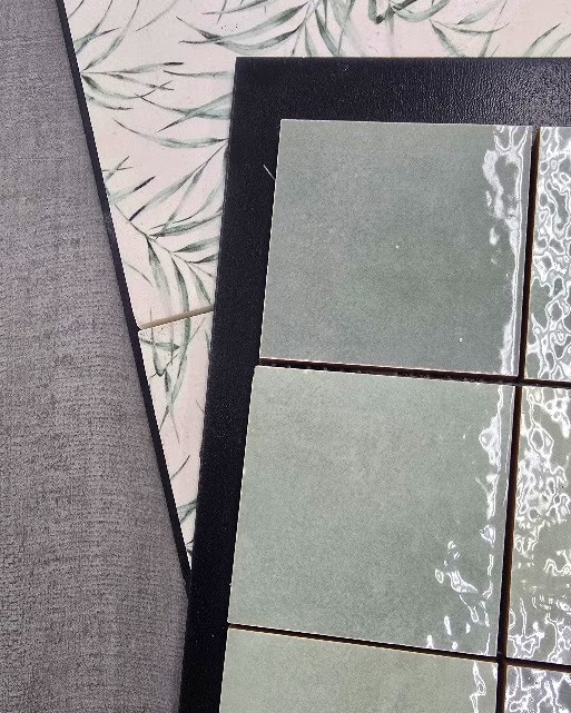 Choosing tile can be one of the most fun parts of designing a space. Mixing textures, patterns, colors, and finishes lets you create something that feels completely your own.
We love how these soft greens, glossy details, and natural textures come together for a fresh and calming look. Stop in at House of Decor to explore tile samples and start building your perfect combination!