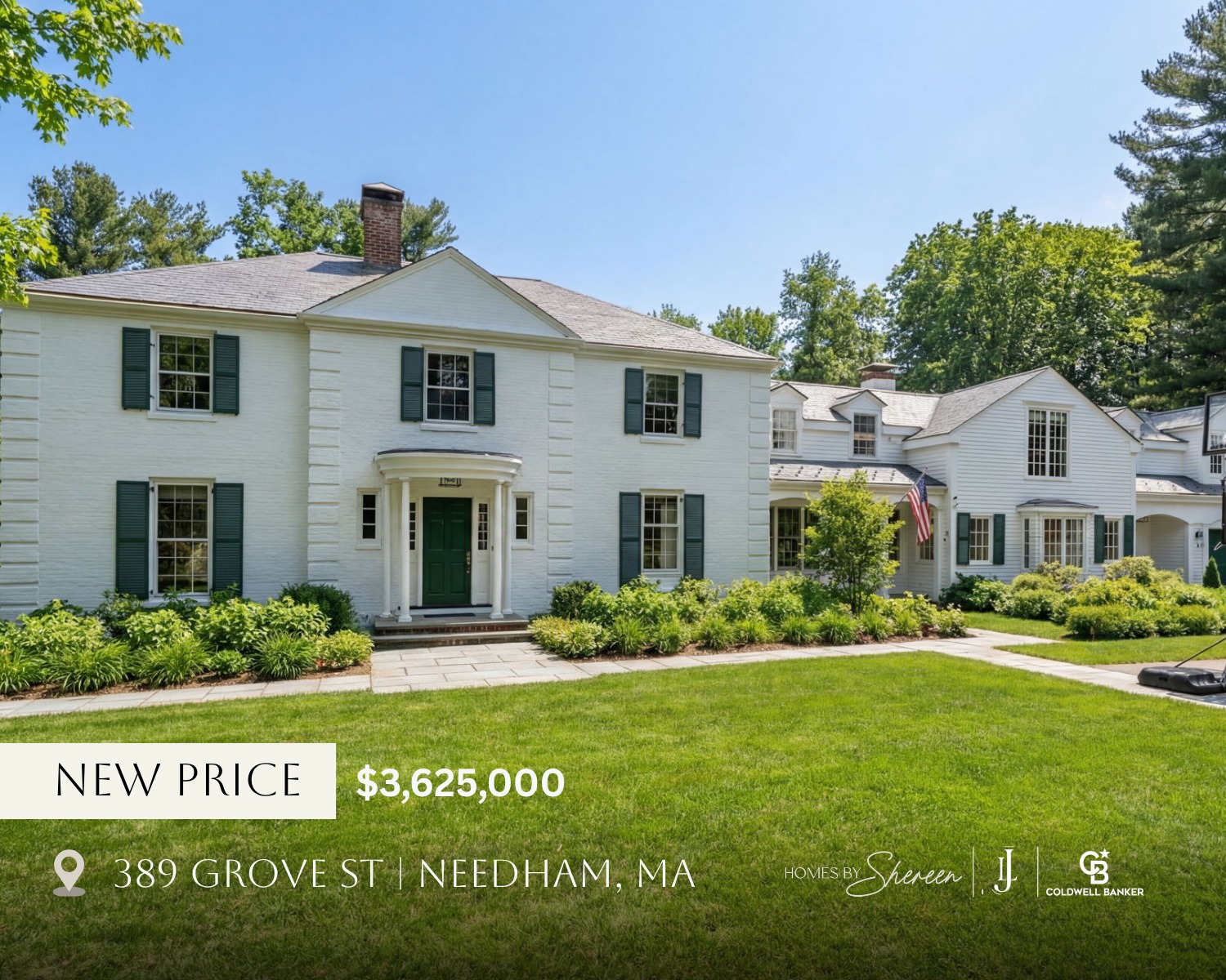 389 Grove Street, Needham | NEW PRICE 🤍
Now offered at $3,625,000
We’ve been so excited to see the response to this special property, and after announcing the new price yesterday, we’re looking forward to welcoming more people through this weekend.
Open Houses:
Saturday | 1:30–3:00 PM
Sunday | 11:00 AM–12:30 PM
This home truly needs to be experienced in person to appreciate the peaceful setting, beautiful light, and thoughtful design throughout.
Private showings are also available by appointment, and we’re always happy to coordinate a time that works for you.
📲 Shereen Berlin | (617) 799-8150
📲 Jenna Levin | (617) 970-5144