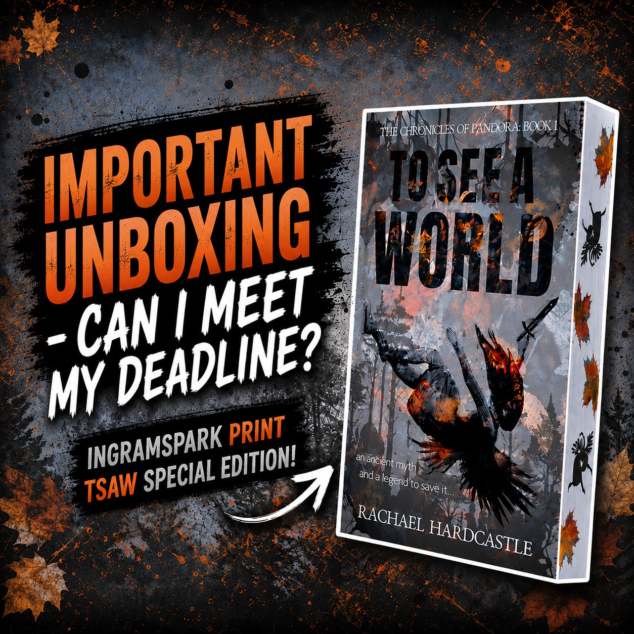 I’ve officially started documenting how I’m transforming my bestselling YA fantasy series, The Chronicles of Pandora, into a special edition printed-edge paperback collection… and honestly, this experience has already been emotional, chaotic, stressful, and magical all at once... 😂😭😳😍
Follow my self-inflicted nightmare here: https://tinyurl.com/3mjbdkd9
#specialeditionbooks, #printededges, #fantasybooks, #yafantasy, #indieauthor, #selfpublishing, #authorvlog, #writersofinstagram, #writingcommunity, #booklover, #amazonkdp, #ingramspark, #bookish, #bookdesign, #indiepublishing, #authorlife, #amwritingfantasy, #fantasyseries, #bookunboxing, #readersofinstagram