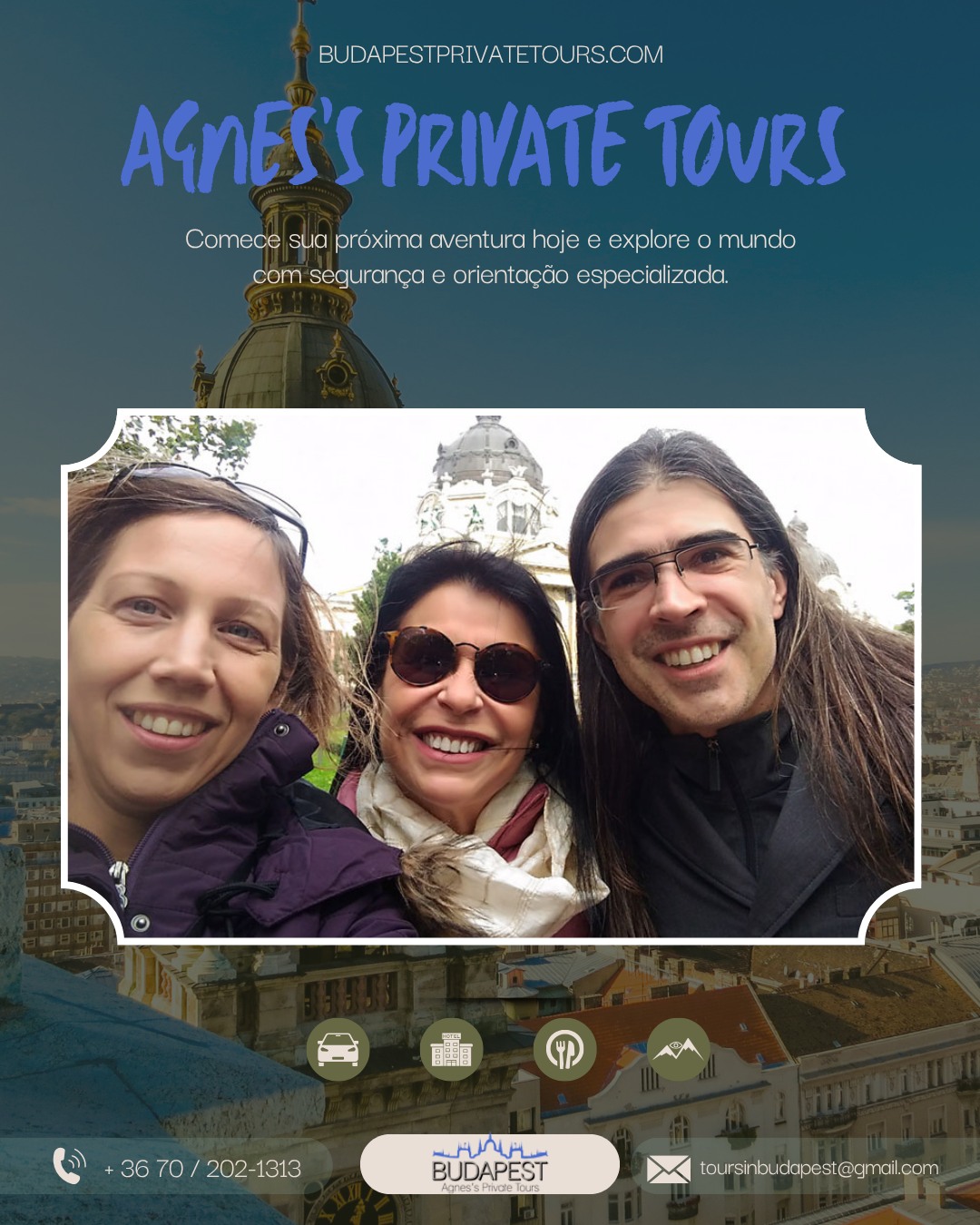 Sabe qual é a melhor parte do meu trabalho?
Conhecer pessoas do mundo inteiro… e depois de algumas horas juntos, sentir que já somos amigos. 💛
Budapeste conecta pessoas de um jeito muito especial.
#BudapesteParaBrasileiros #TravelConnections #GuiaComAlma #ExperiênciaReal