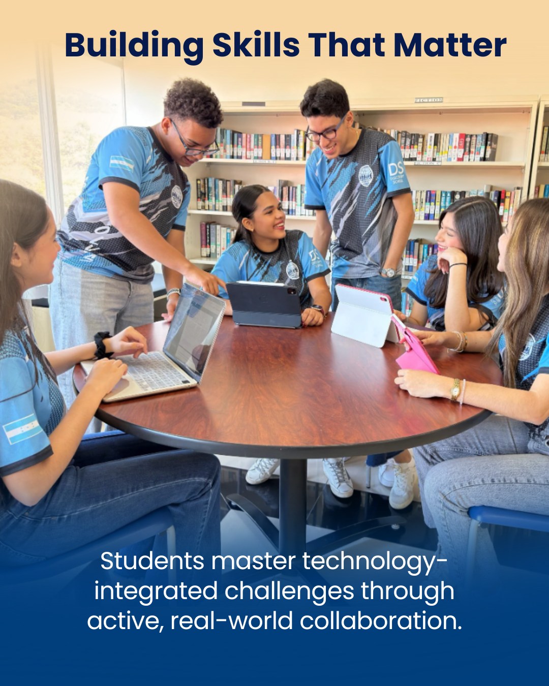 Learning to work as a team is learning to succeed together.
At Discovery School, our students learn to collaborate, communicate, and solve real-world challenges as a team — skills that prepare them for success far beyond the classroom. Through teamwork, they strengthen leadership, critical thinking, creativity, and problem-solving abilities while learning how to listen, support others, and work toward a common goal.
Because collaboration is one of the most valuable skills for success in today’s world. 🤝✨
#DiscoverySchoolTegucigalpa #RealWorldSkills #Collaboration #21stCenturyLearning