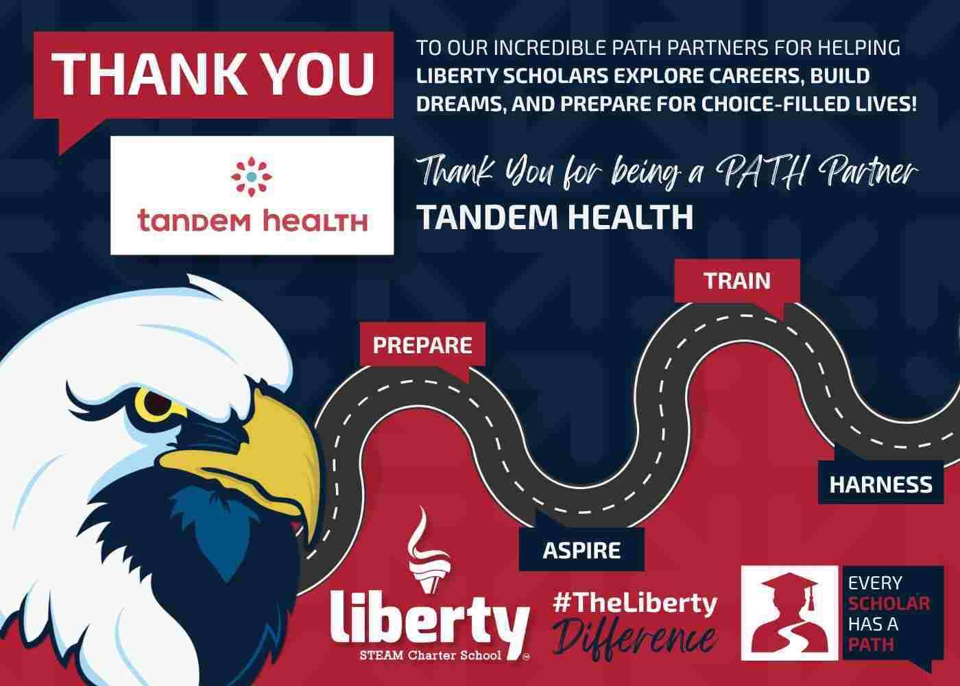 Shoutout to this amazing PATH Partner for helping Liberty scholars explore careers and build choice-filled futures! #TheLibertyDifference