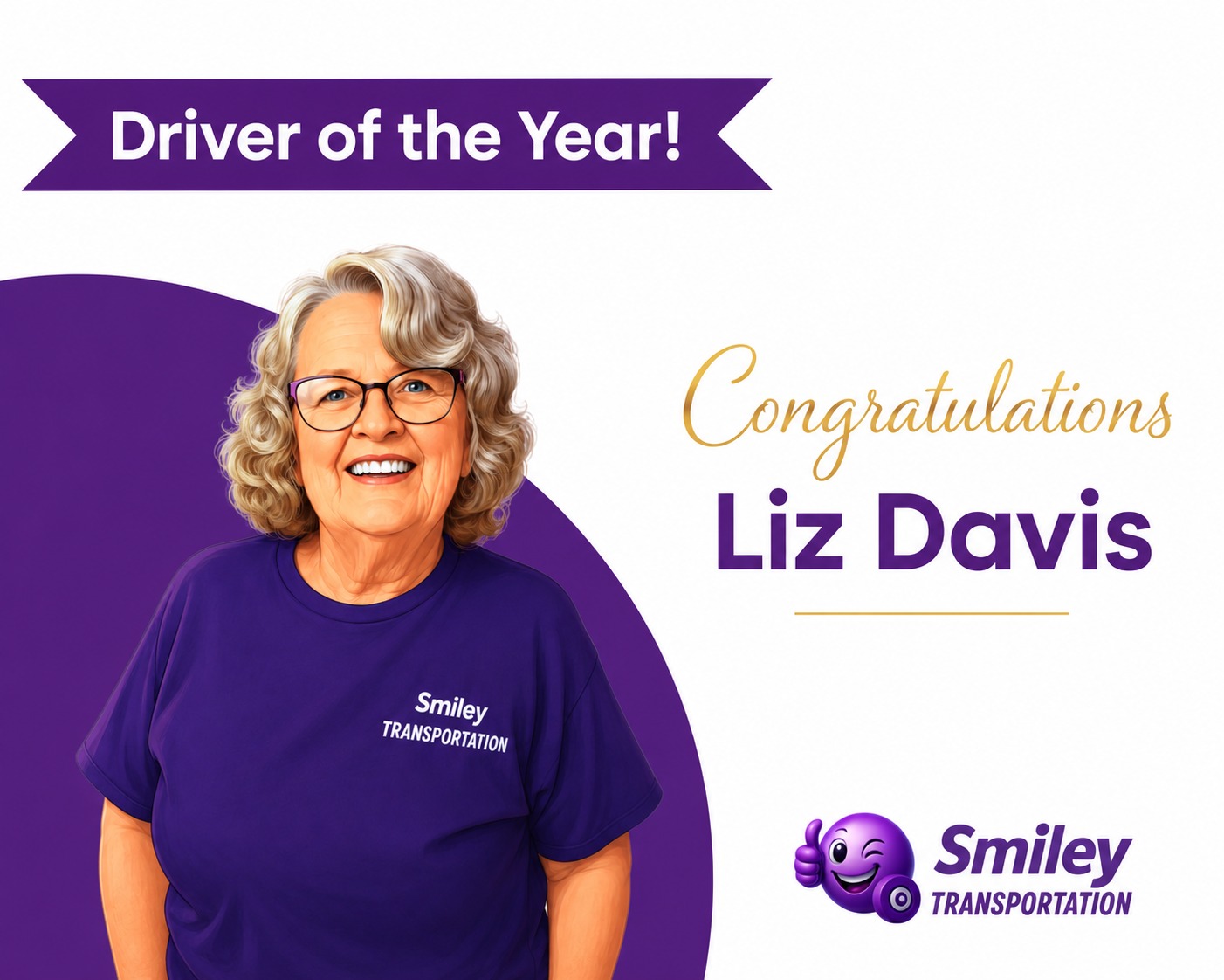 ๐ ๐ ๐ For over 4 years, Liz has been one of Smiley's shining stars. We appreciate her spirit and her dedication to our company's vision and values . . . way to go, Liz! ๐ฅ๐