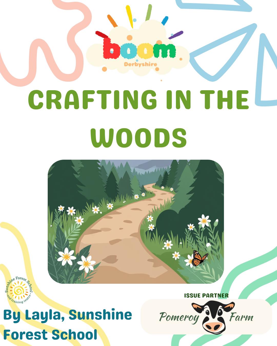 Looking for a simple way to encourage creativity & outdoor play? 🍃✨
Woodland crafting helps children slow down, explore nature and create using natural materials like sticks, leaves and stones 🌿🍂
➡️ Head to the blog section on our website to read more about the benefits of woodland crafting and discover some lovely inspiration to try with your little ones 💚
By Layla @sunshineforestschool ☀️
Issue Partner : @pomeroyfarmpark 🐮
AD