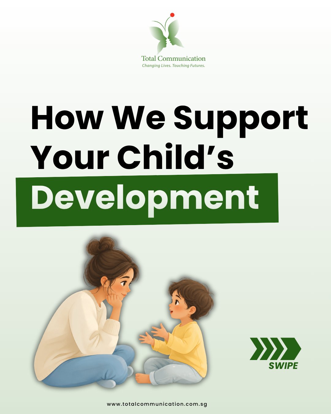 Every child learns, communicates, and grows in their own unique way and the right support can make all the difference. 🌱
From academic skills and communication to daily living and confidence-building, early intervention helps children develop the tools they need to thrive both in and out of the classroom.
At Total Communication, we believe progress starts with understanding every child’s individual journey. 💚
📞 Ready to support your child’s growth?
WhatsApp: +65 9115 8895
Reach out to us today and discover how our multidisciplinary team can help.
#ChildDevelopment #EarlyIntervention #PediatricTherapy #SpeechAndLanguage #HelpingChildrenThrive