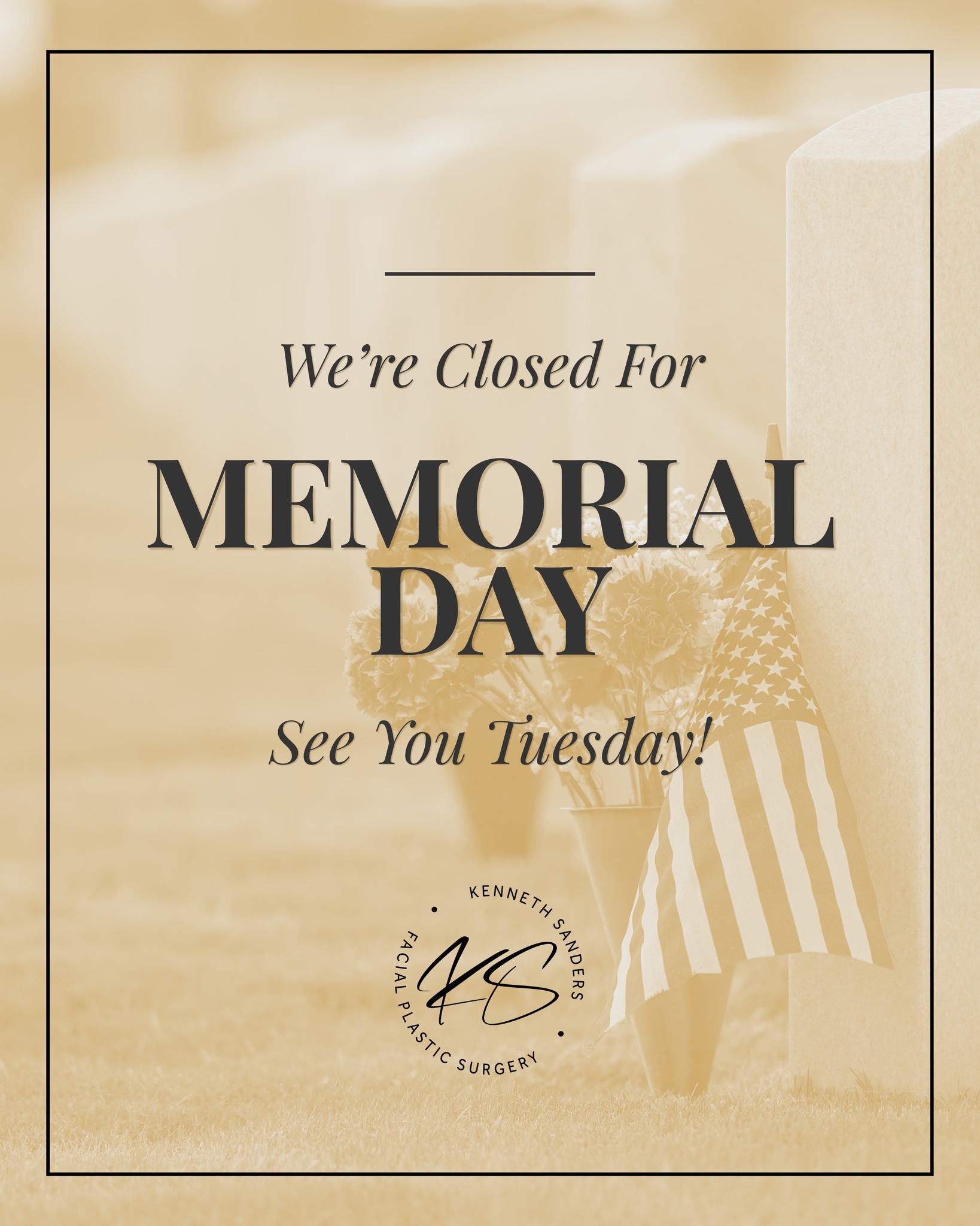 Today, we pause to remember and honor the brave men and women who made the ultimate sacrifice for our country. 🇺🇸
Their courage gave us the freedom to gather with family, create memories, and enjoy the moments that matter most. Memorial Day is more than the start of summer. It’s a reminder to slow down, reflect, and appreciate those who gave everything in service to others.
Our office will be closed on Memorial Day as we take time to honor and remember.
We hope everyone has a safe, meaningful holiday weekend with the people they love. ❤️