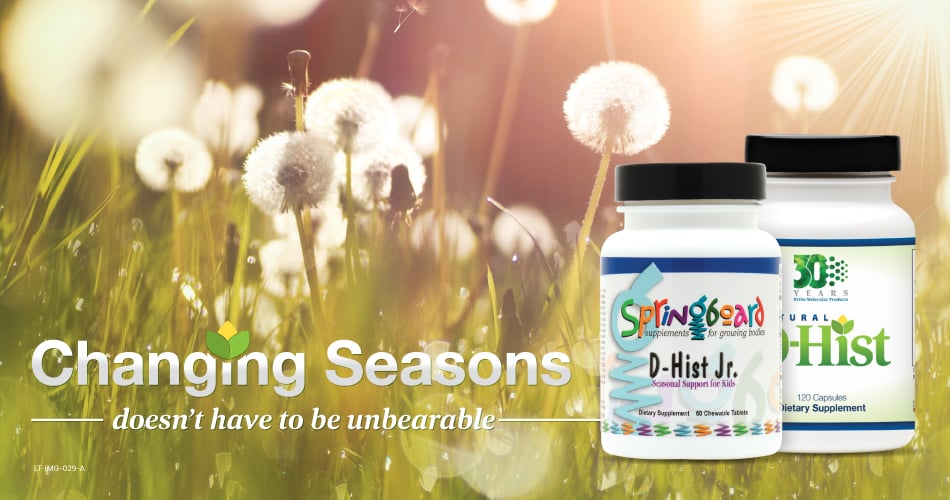 Got a runny nose, itchy skin, and watery eyes this spring? You can thank histamine for that! Prevent the release of histamine with Natural D-Hist®. Ask us about our chewable kid’s version, too! #naturaldhist #dhist #dhistjr #sinus #seasonalsupplements #histamine #itchyeyes #sneezing #runnynose #pollen #functionalmedicine #natural #vitamins #holistic #nutrition #nondrowsy #OrthoMolecularProducts