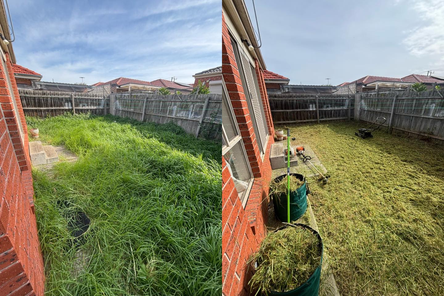 Get your yard back #yardlife #melbourne #lawns #mowing #gardening #MowingService #lawnmowing #GBG