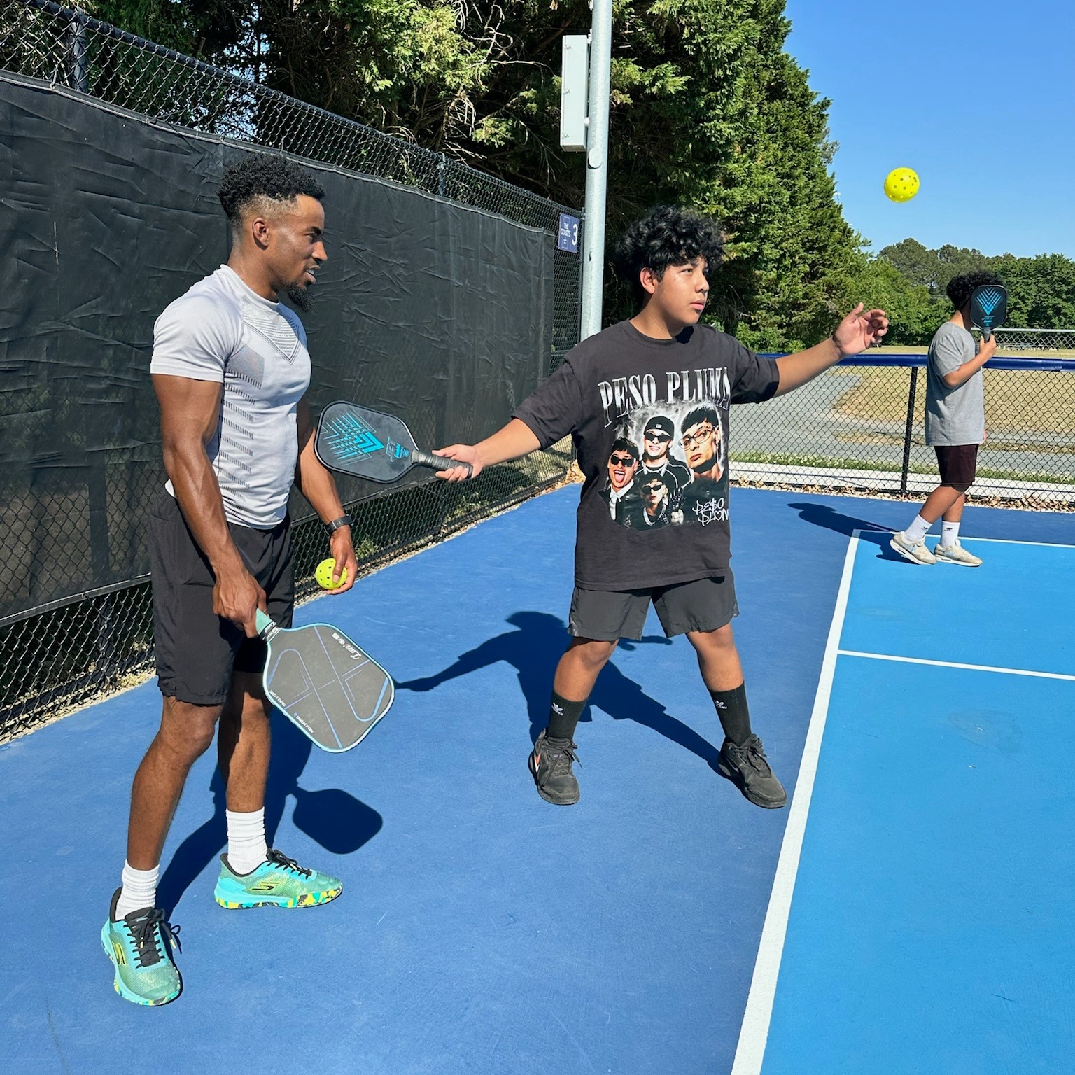 Our new Interest Hours have officially kicked off, and pickleball has quickly become a favorite. 🏓
We've loved watching students learn the game, improve week after week, and get excited about trying something new. From learning the rules to playing games together, their confidence has grown so much already.
The best part? The students are counting down the days until they get to be part of Epoch’s Paddle Battle fundraiser tournament this June! They are so excited to hit the courts and show off everything they’ve been learning.
Come out and cheer them on at the tournament next month, and if you haven’t registered to play yet, there’s still time to join the fun and support Epoch! https://tinyurl.com/2026EpochPaddleBattle