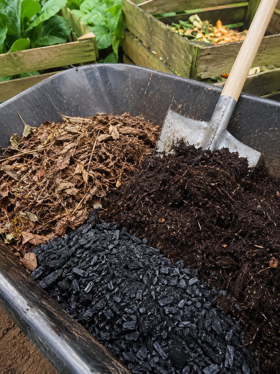 The best gardeners have always looked after their soil first 🌱
Compost, leaf mould , mulch and no dig.
Biochar fits naturally into that way of gardening — helping build healthier living soils with better structure, biology and moisture retention over time.
Feed the soil and feed the roots.
#SoilHealth #RegenerativeGardening #NoDigGardening #Biochar #LivingSoil #Permaculture #OrganicGardening