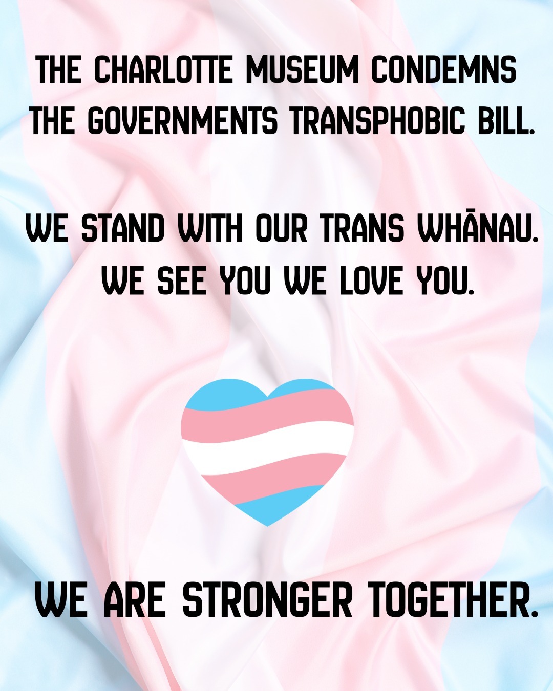 We stand with our trans community.
We see you we love you.
Follow the link in our bio to have your say.