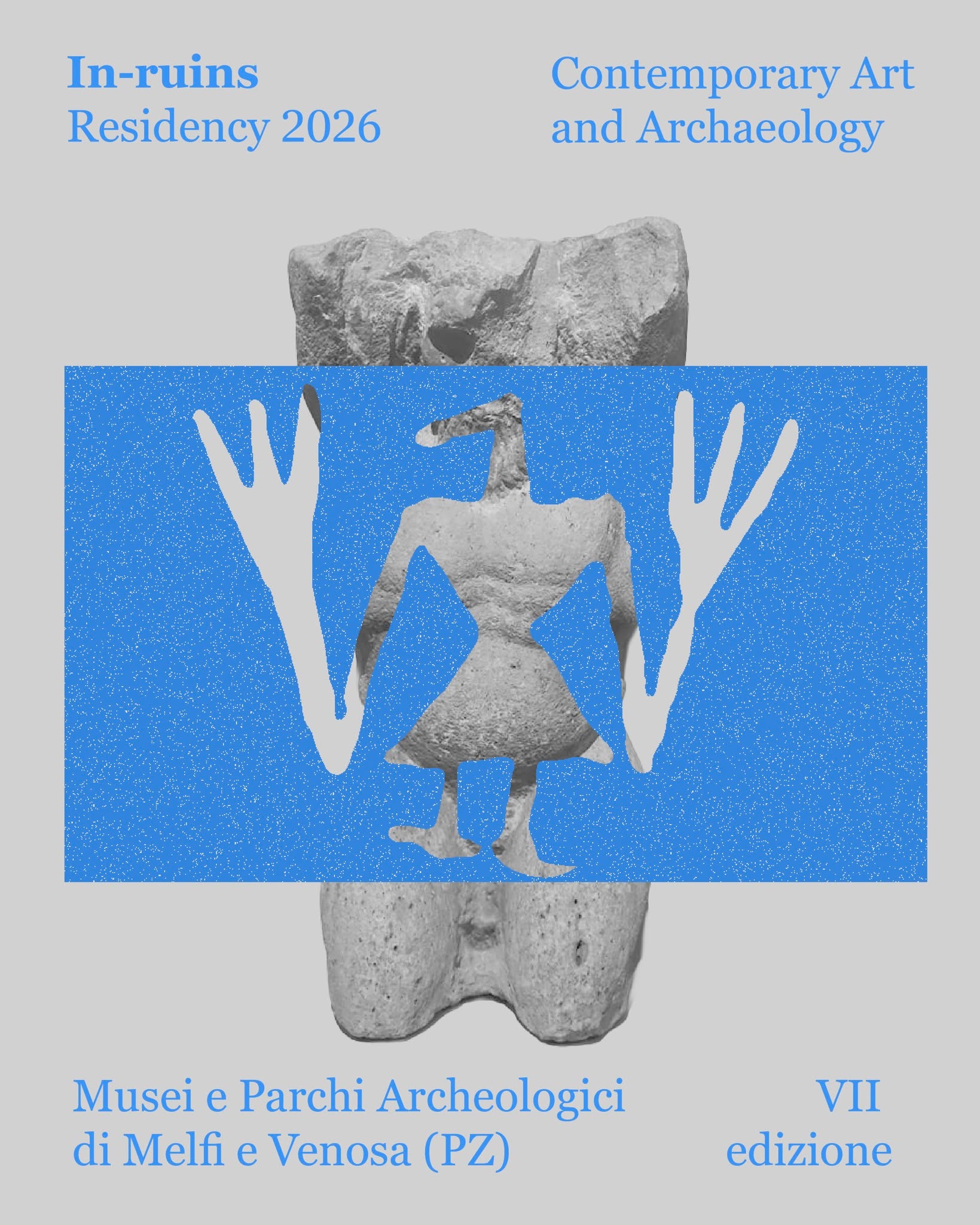 ✨ We are happy to announce the location of In-ruins Residency 2026 – the seventh edition of our program! ✨
This year, In-ruins returns to Basilicata, unfolding between Venosa and Melfi, in the Vulture-Melfese territory - a landscape where deep time, unfinished histories, cultural crossings, and shifting relationships between integration and resistance continue to shape the present.
Developed in collaboration with the Archaeological Museums and Parks of Melfi and Venosa, in partnership with the Municipality of Venosa and with the patronage of the Municipality of Melfi, the residency will unfold across museums, archaeological sites, and layered landscapes throughout the territory.
The residency will run for five weeks, from 7 September to 11 October, with artists and researchers hosted at the Convent of Madonna delle Grazie in Venosa.
In-ruins 2026 is organised in collaboration with @fondazioneelpis, under the patronage of @italiapatriadellabellezza.
We are members of @stare_in_residenza since 2021.
🍀 The open call launches soon – stay tuned! 🍀
Design @donatoloforese
---
✨ Siamo felici di annunciare la sede di In-ruins Residency 2026 – settima edizione del nostro programma! ✨
Quest’anno, In-ruins torna in Basilicata, tra Venosa e Melfi, nel territorio del Vulture-Melfese — un paesaggio in cui tempo profondo, storie incompiute, attraversamenti culturali e relazioni mutevoli tra integrazione e resistenza continuano a plasmare il presente.
Realizzata in collaborazione con i Musei e Parchi Archeologici di Melfi e Venosa, in partenariato con il Comune di Venosa e con il patrocinio del Comune di Melfi, la residenza si articolerà tra musei, siti archeologici e paesaggi stratificati del territorio.
La residenza si svolgerà per cinque settimane, dal 7 settembre all’11 ottobre, con artistə e ricercatorə ospitatə presso il Convento della Madonna delle Grazie a Venosa.
In-ruins 2026 è organizzata in collaborazione con @fondazioneelpis con il patrocinio di @italiapatriadellabellezza.
Siamo soci di @stare_in_residenza dal 2021.
🍀 La open call sarà lanciata a breve – continua a seguirci! 🍀
Design @donatoloforese