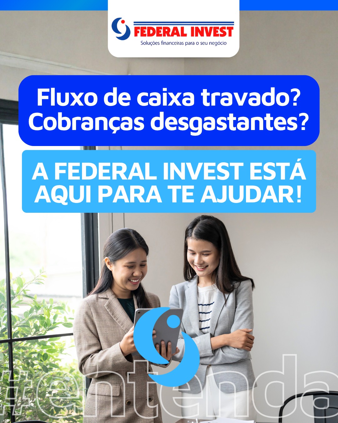 💼📊 Fluxo de caixa travado e clientes em atraso podem comprometer o crescimento da sua empresa. Mas você não precisa passar por isso.
Com a antecipação de recebíveis, sua empresa recebe de forma rápida e sem burocracia, garantindo capital de giro imediato e mais previsibilidade no financeiro. Menos desgaste com cobranças e mais foco no que realmente importa: crescer.
📲 Fale com a Federal Invest e simplifique a gestão financeira do seu negócio.
#FederalInvest #AntecipacaoDeRecebiveis #CapitalDeGiro #FluxoDeCaixa #GestaoFinanceira #Empreendedorismo