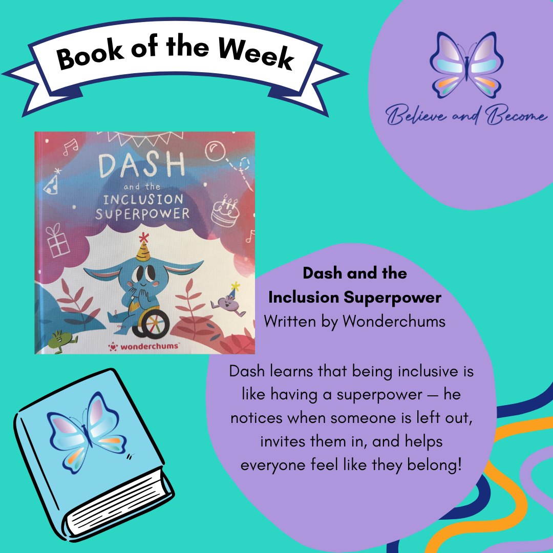 The Book of the Week is... Dash and the Inclusion Superpower! π¦π