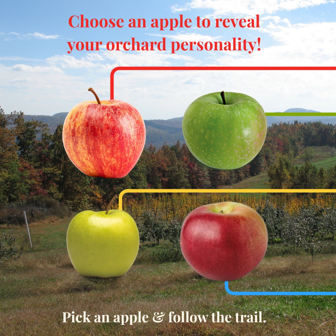 Follow your heart to find your orchard personality! 🍎✨